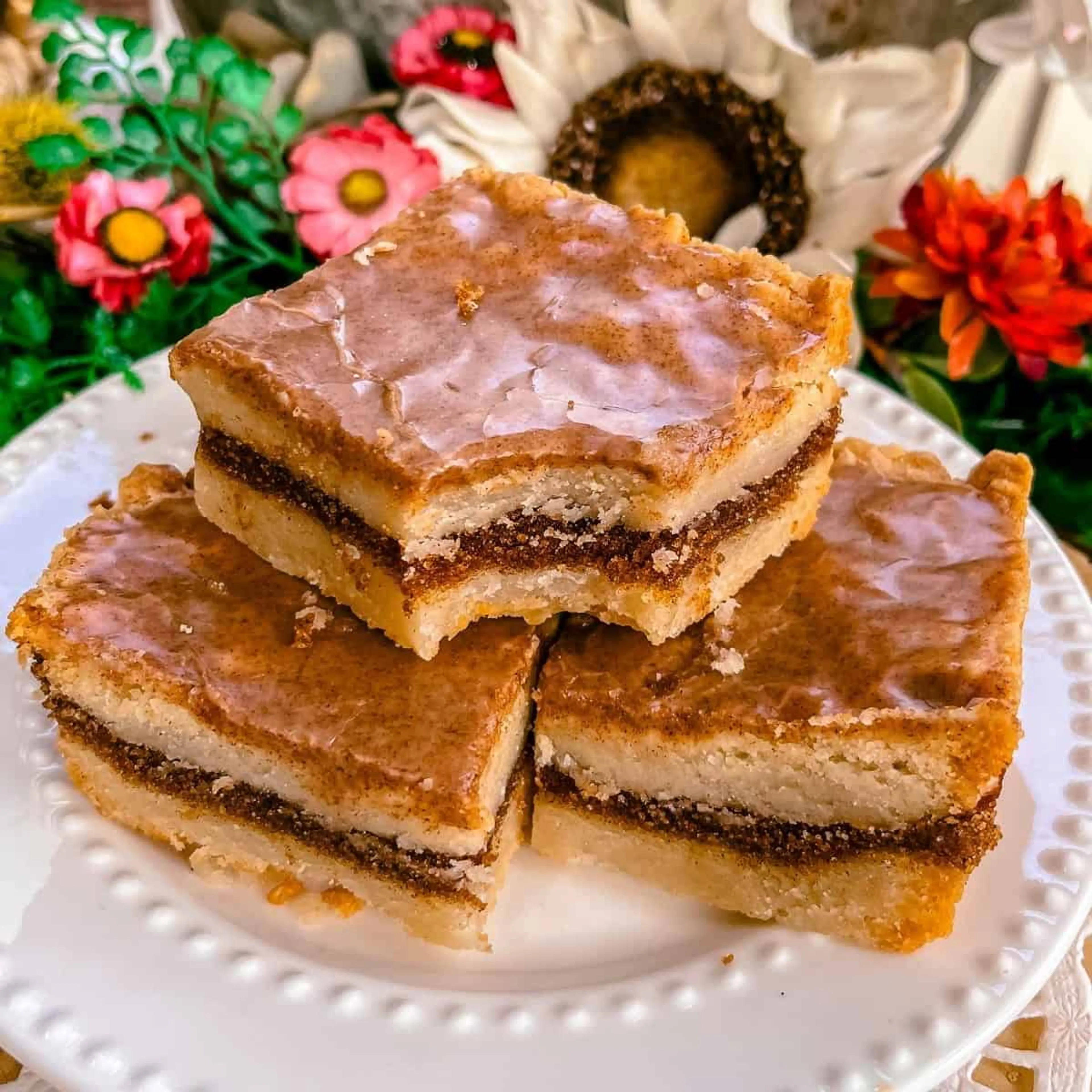 Gluten-free & Dairy-free Brown Sugar Cinnamon Pop Tart Squar
