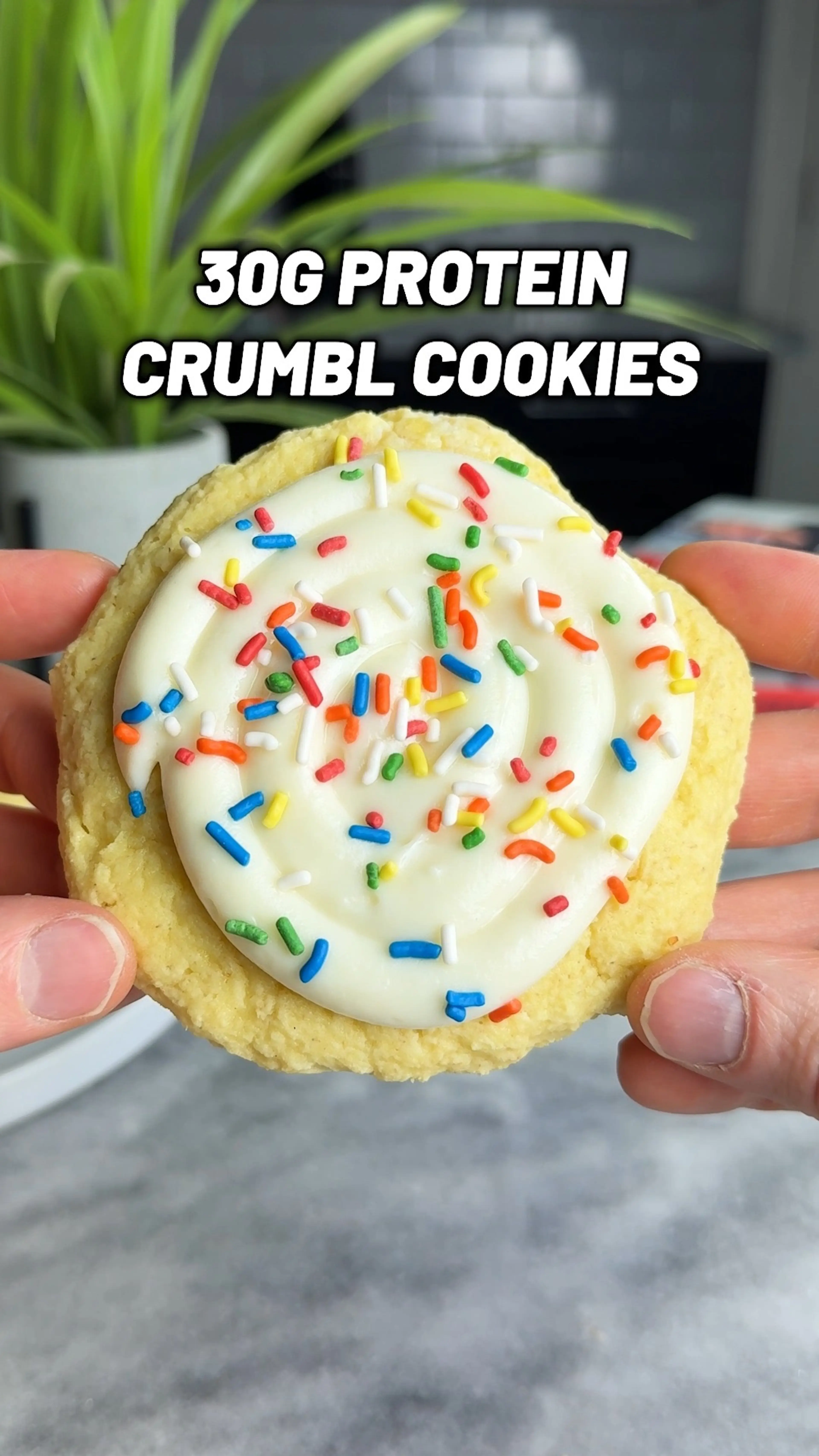 30g Protein Homemade Crumbl Cookies