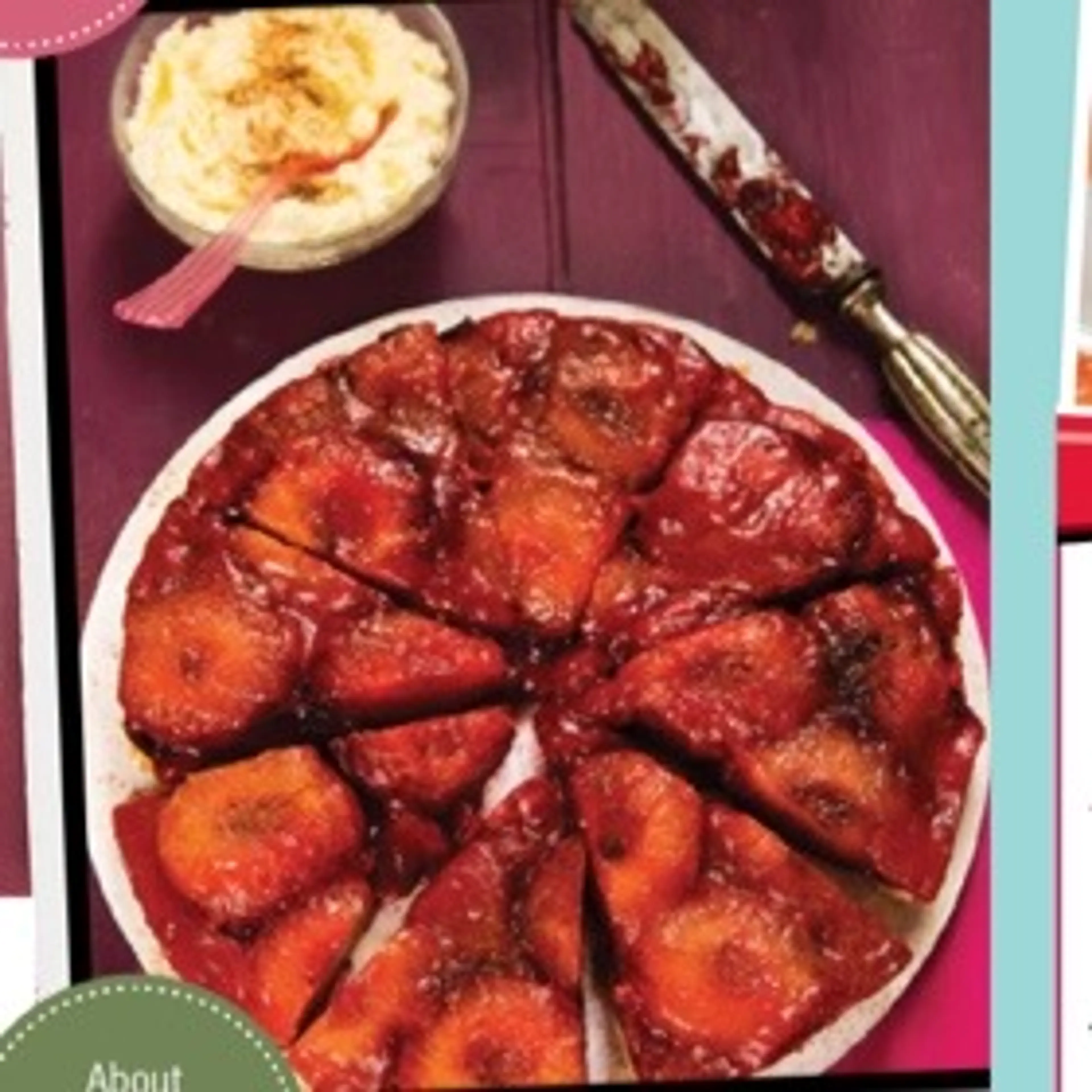 Plum Upside-Down Tart