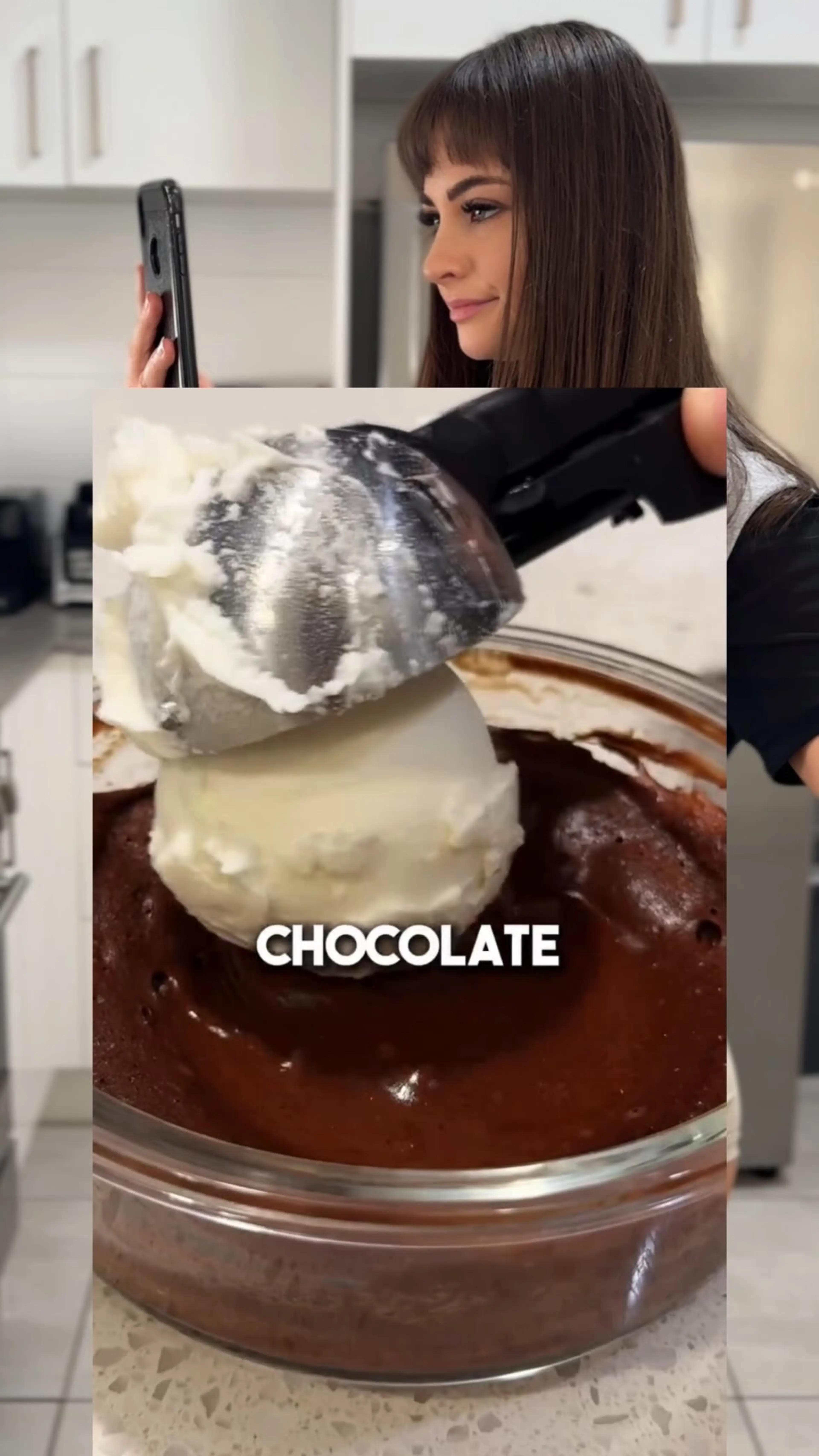 High Protein Chocolate Lava Cake