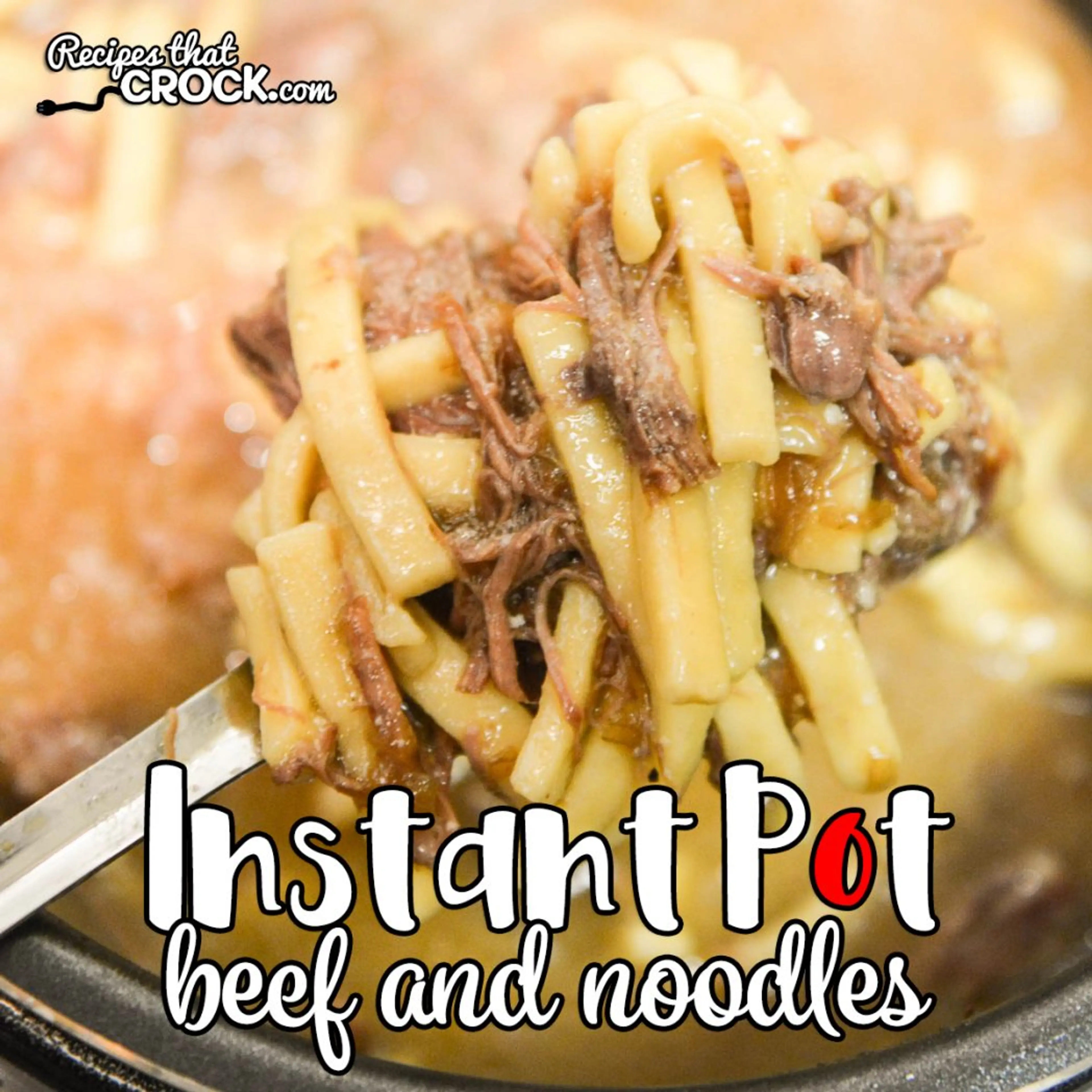 Electric Pressure Cooker Beef Noodles