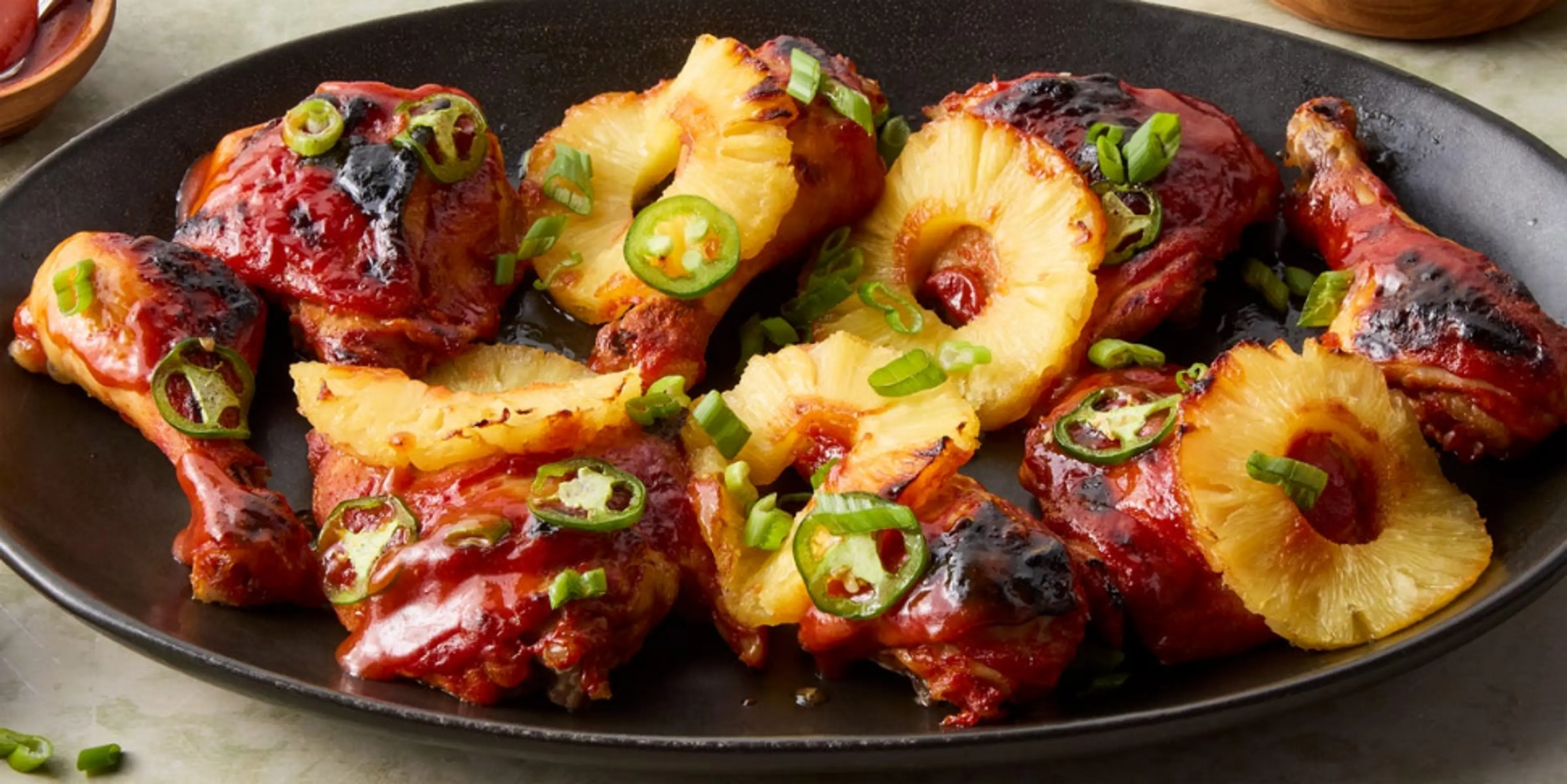 Sheet-Pan BBQ Pineapple Chicken