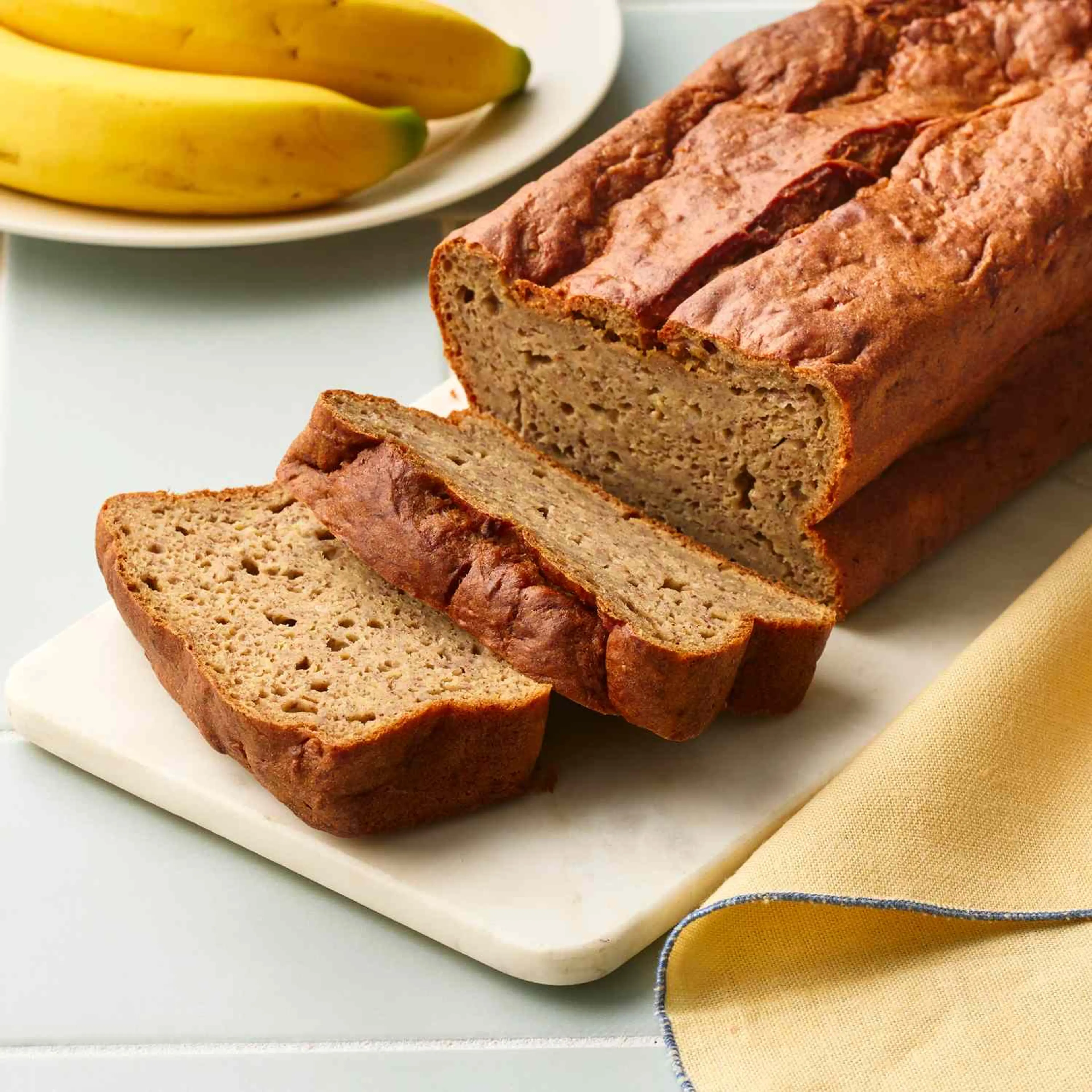 High-Protein No-Added-Sugar Banana Bread