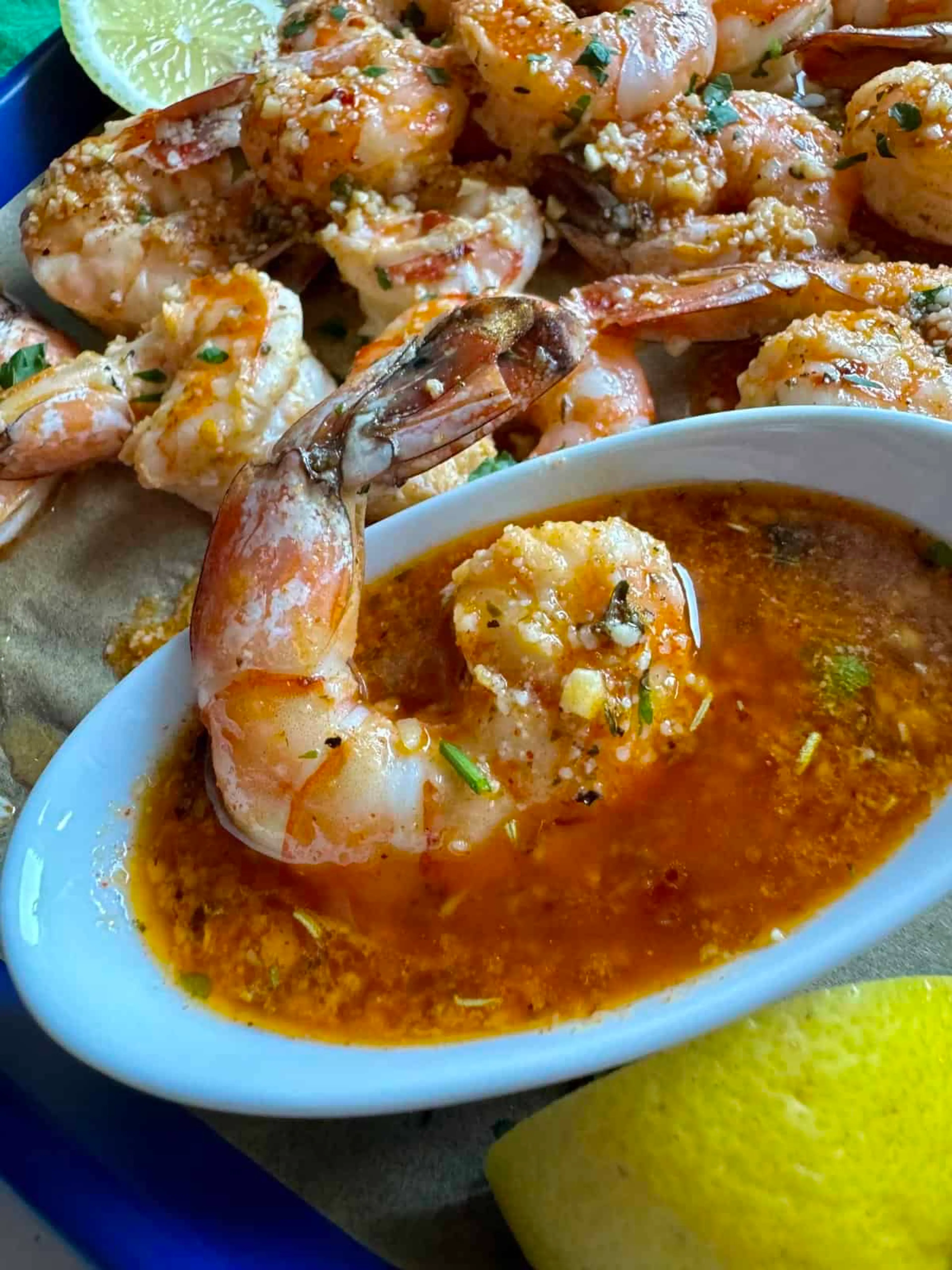 Lemon Garlic Parmesan Shrimp