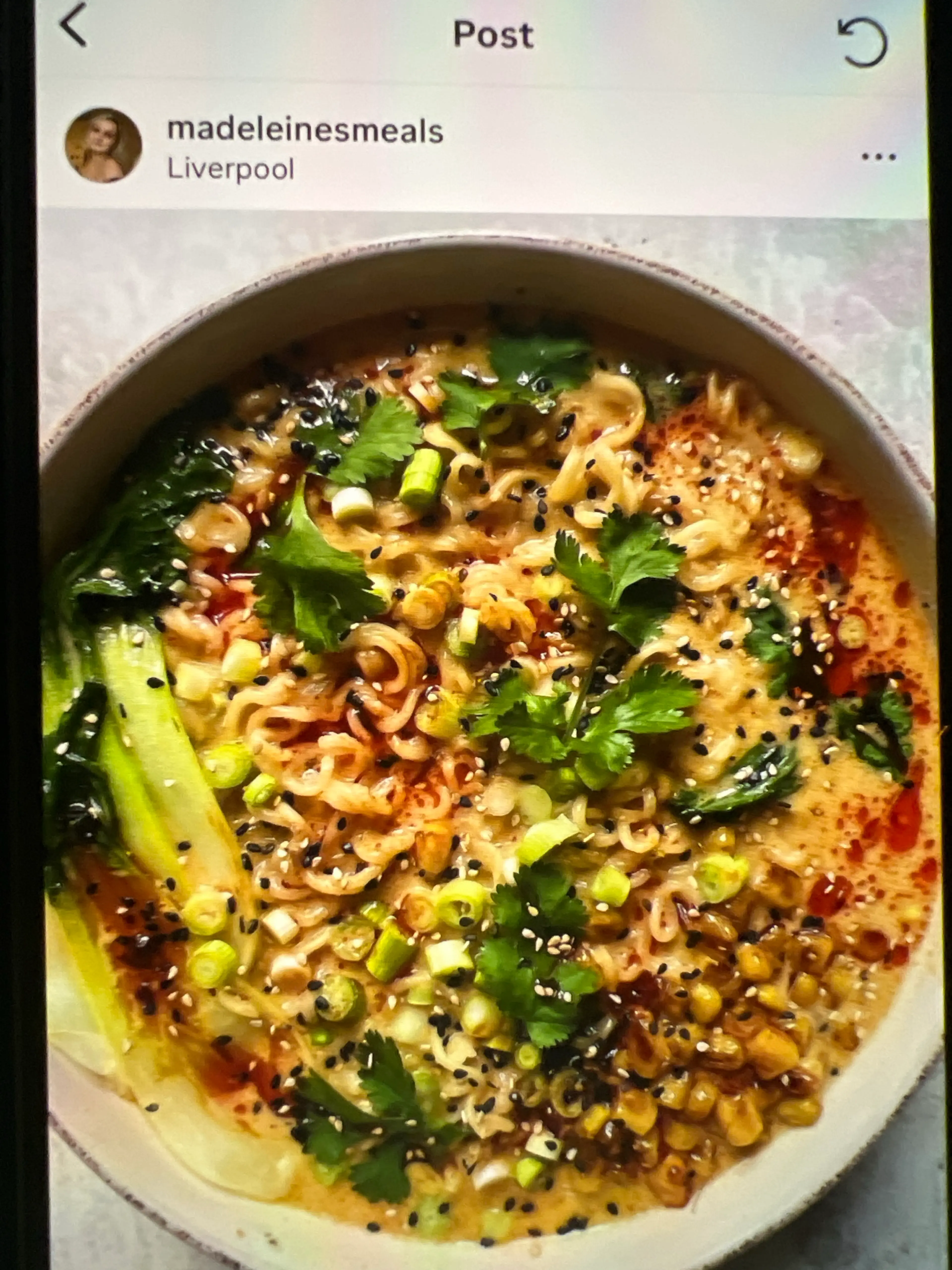 Creamy Peanut Miso Ramen