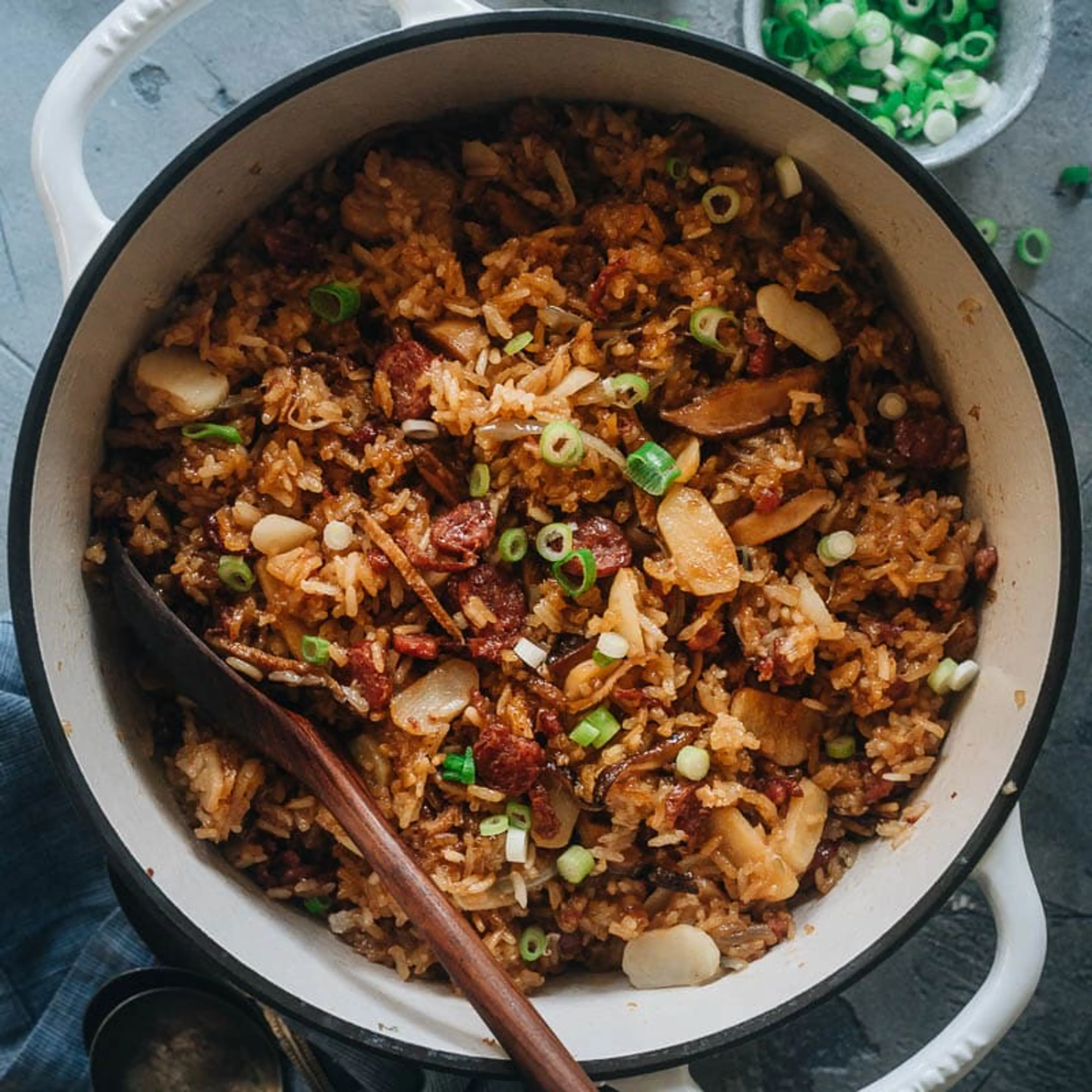 Sticky Rice Stuffing (A Chinese-Inspired Thanksgiving Recipe