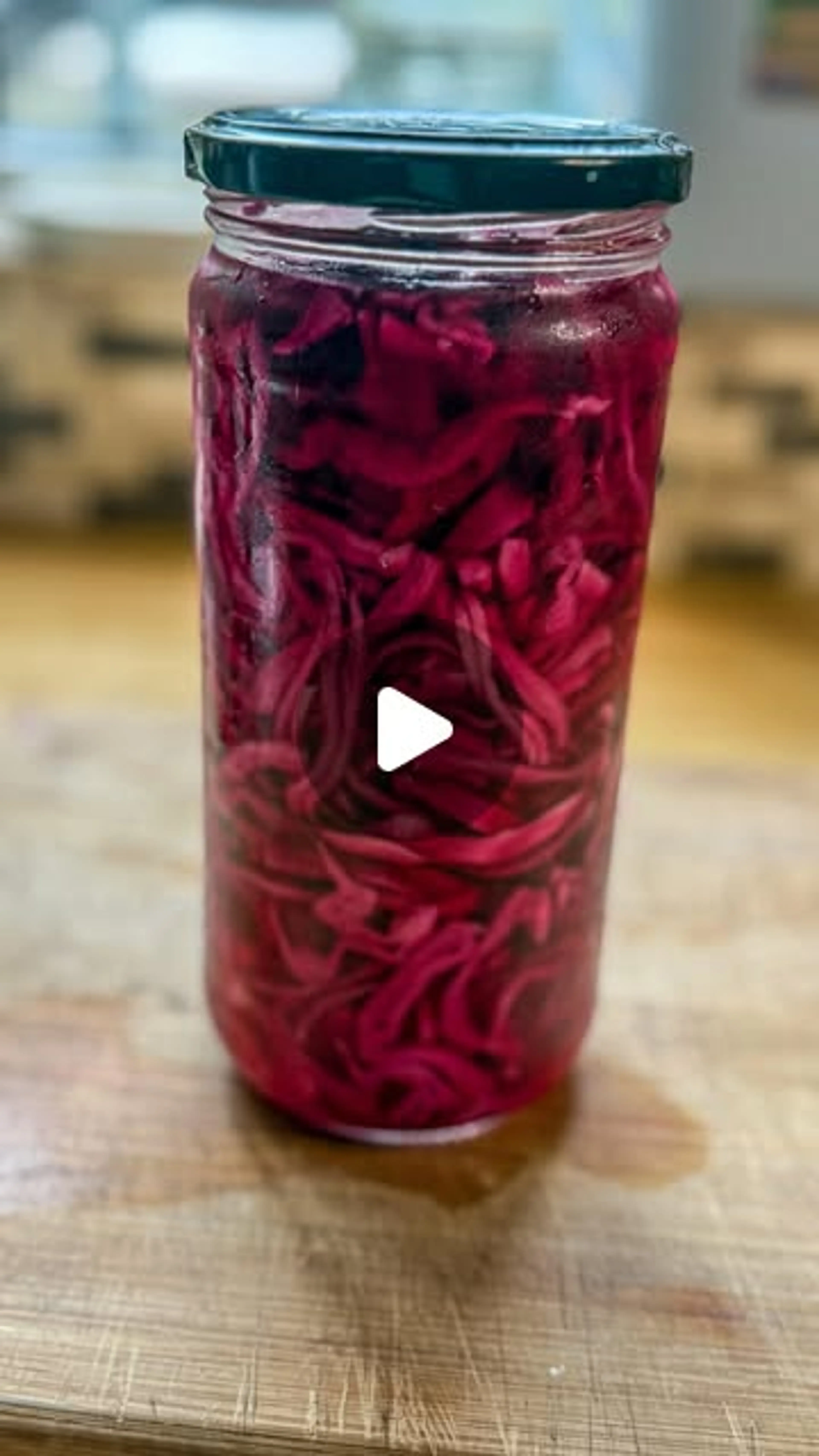 Pickled Red Cabbage No Pickle No Party