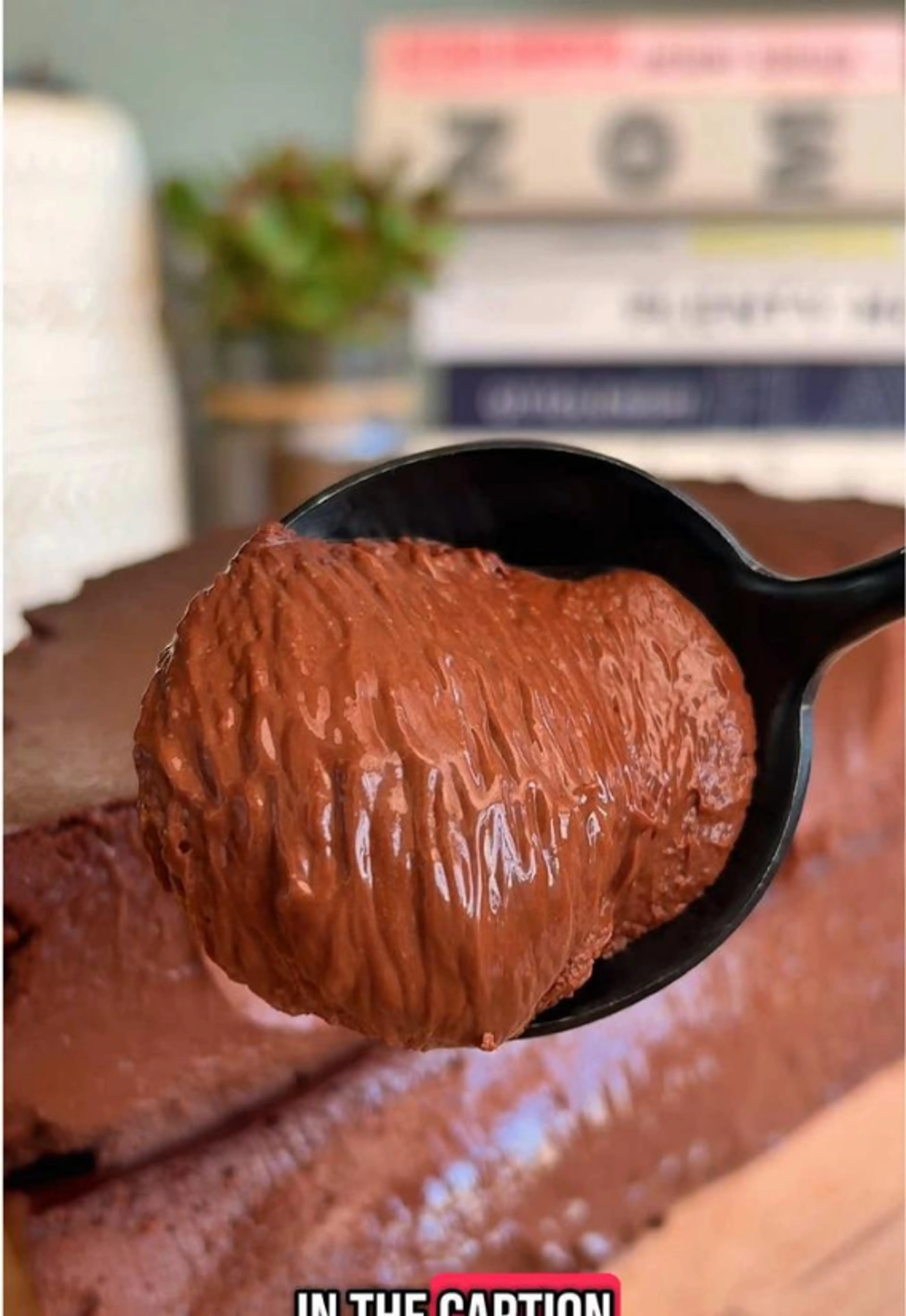 Fudgy High Protein Chocolate Cheesecake