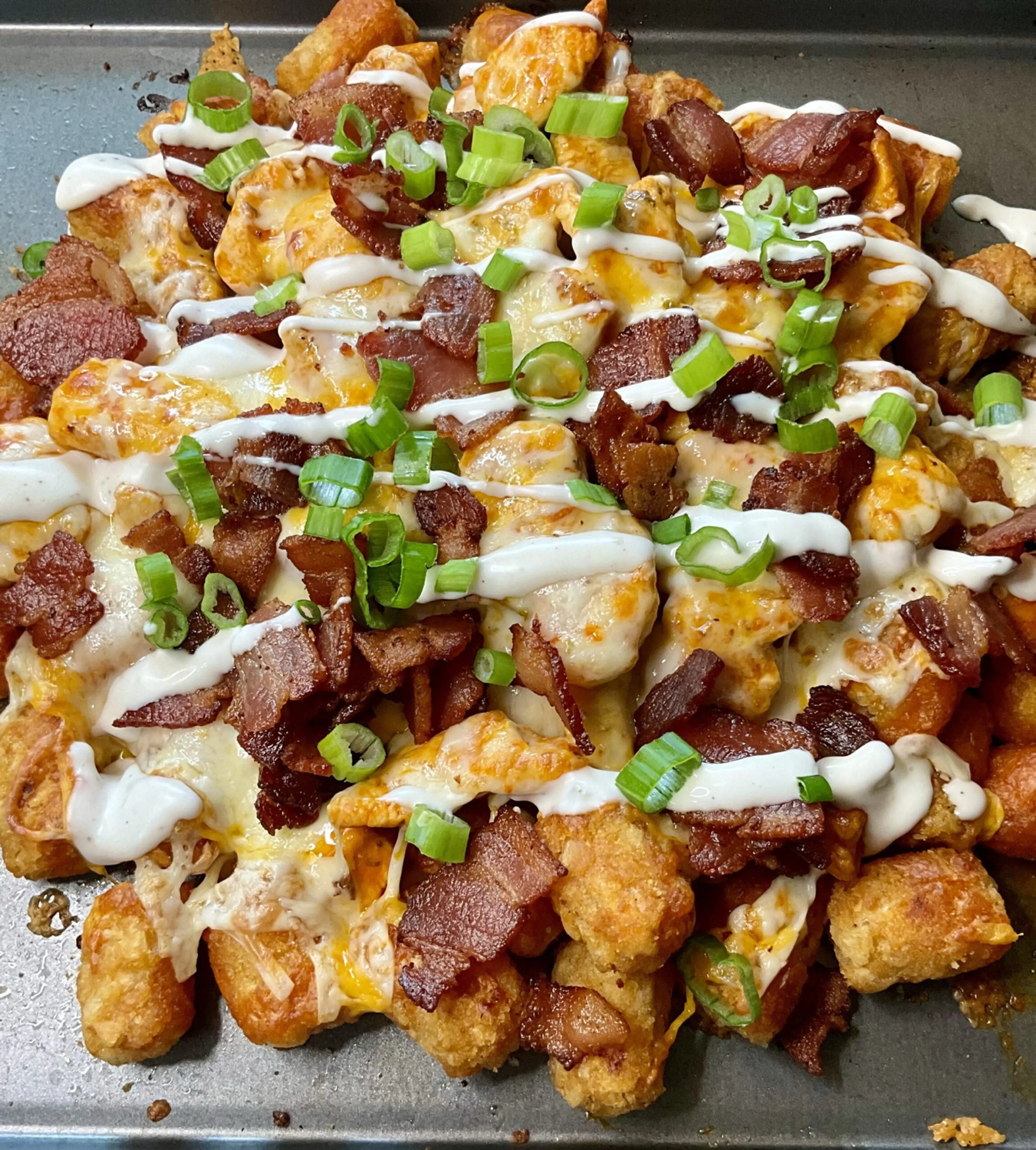 Buffalo Chicken Totchos