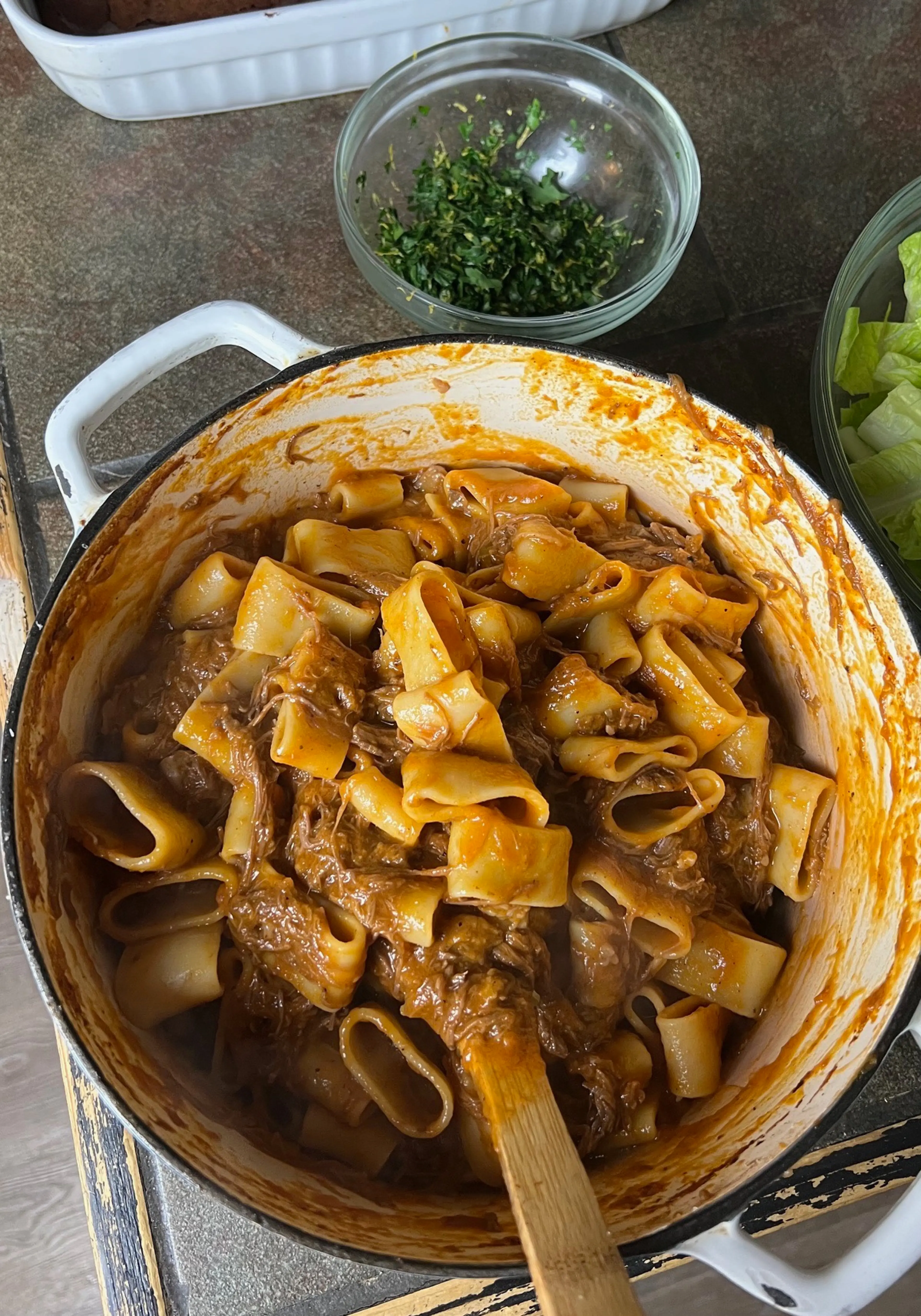 Braised Beef Short Rib Pasta