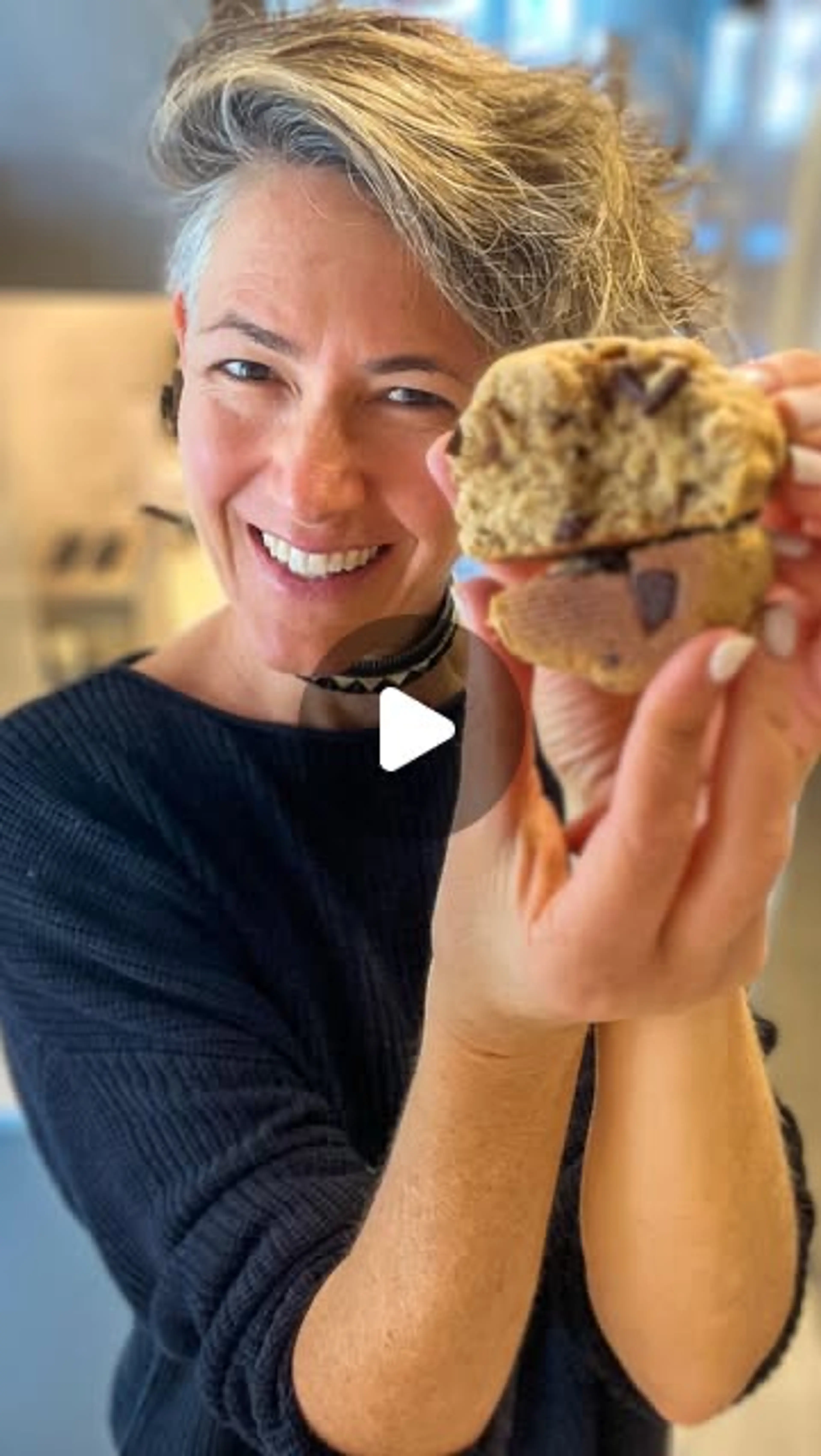 Cookies Estilo New York Pero Saludables