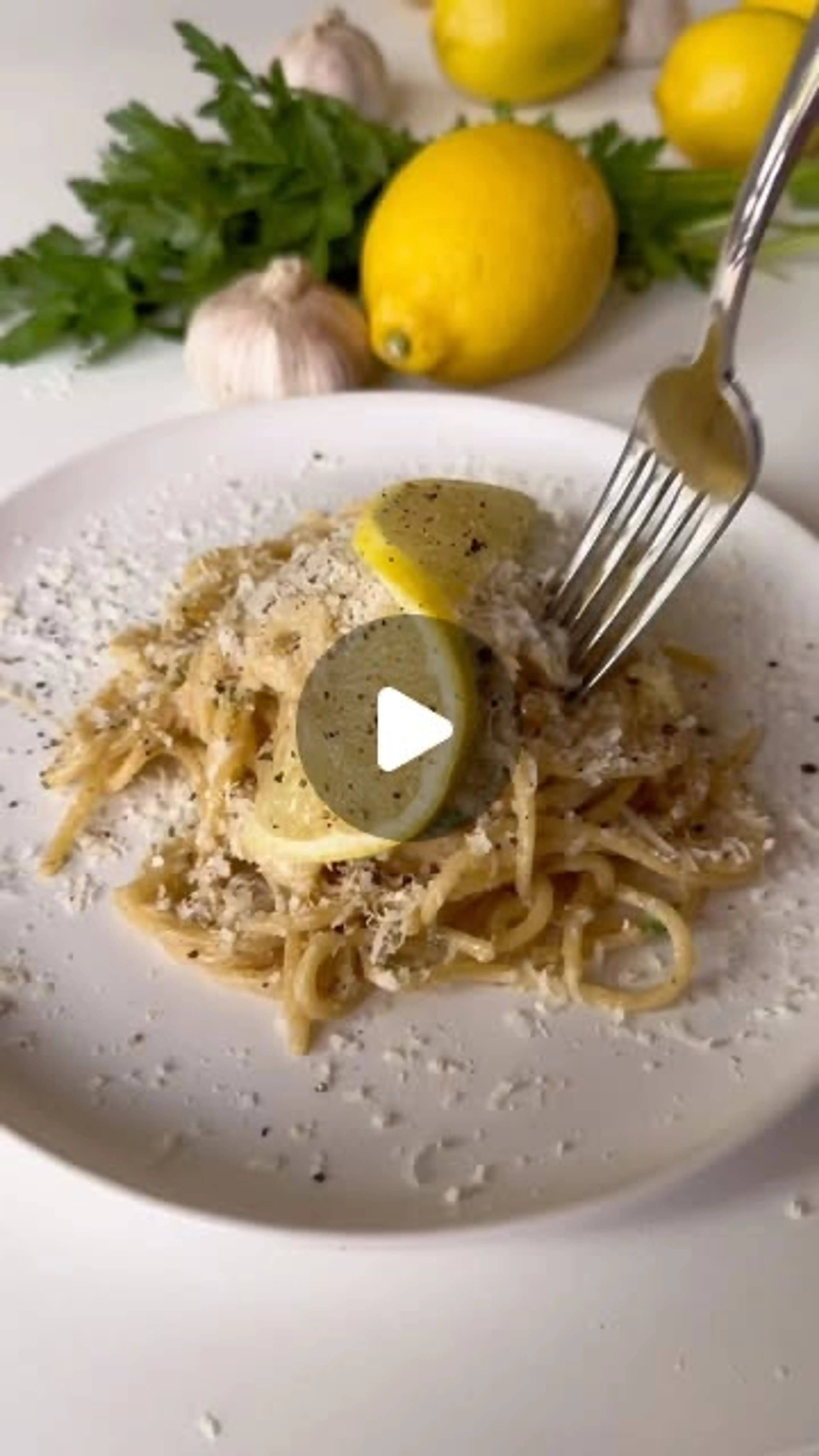 Brown Butter Lemon Spaghetti