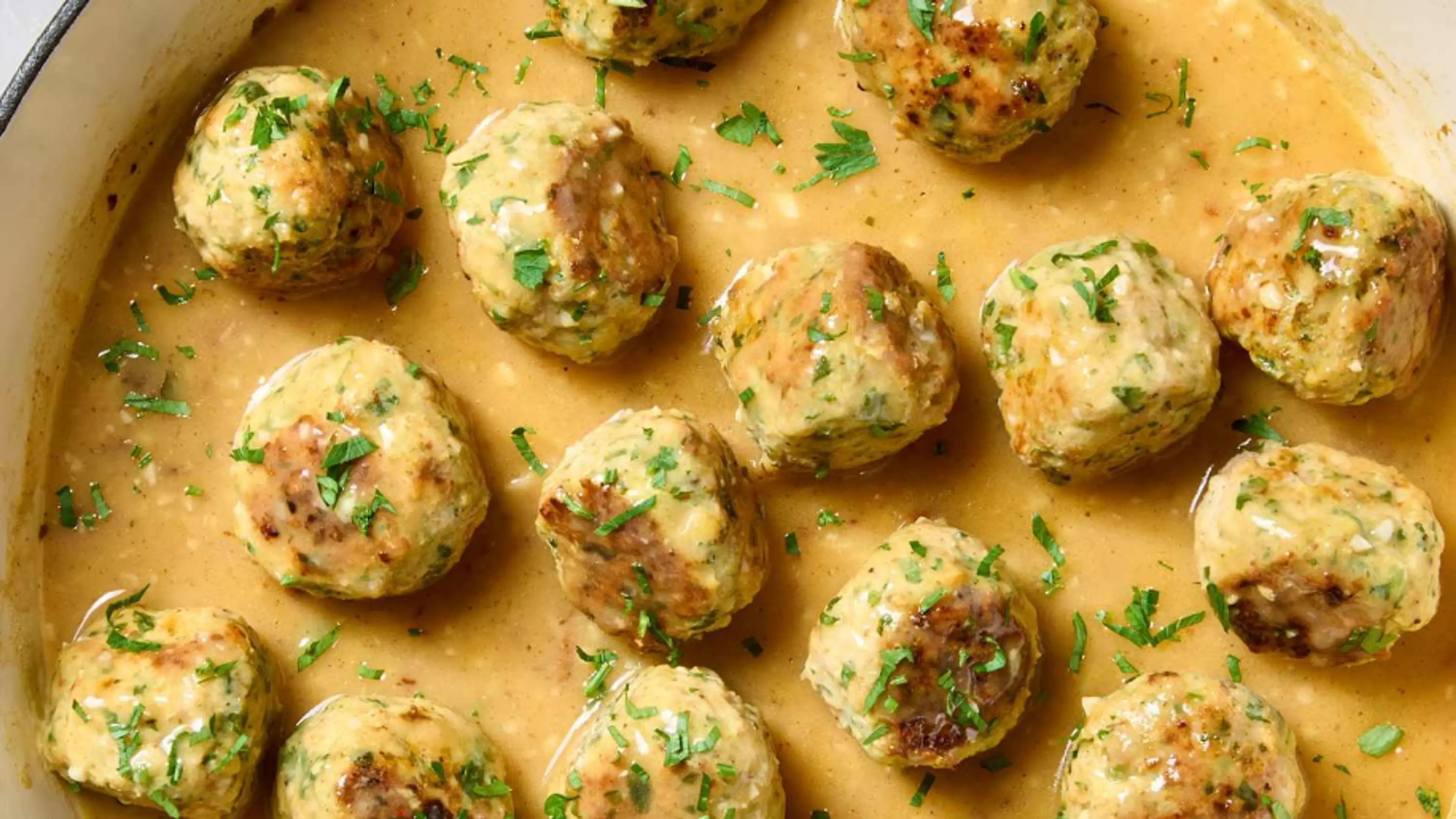Garlic Butter Chicken Meatballs