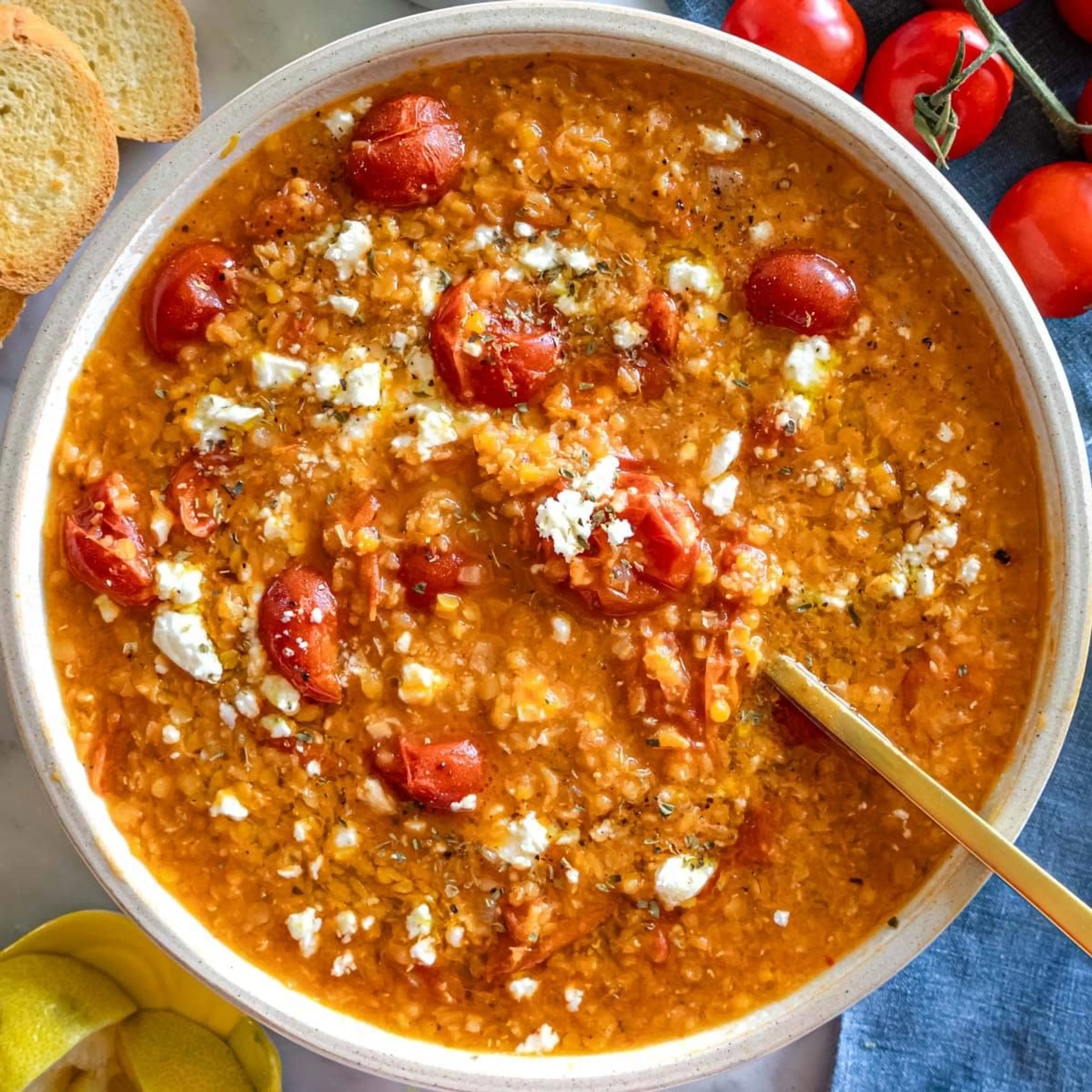 Tomato Lentil Soup