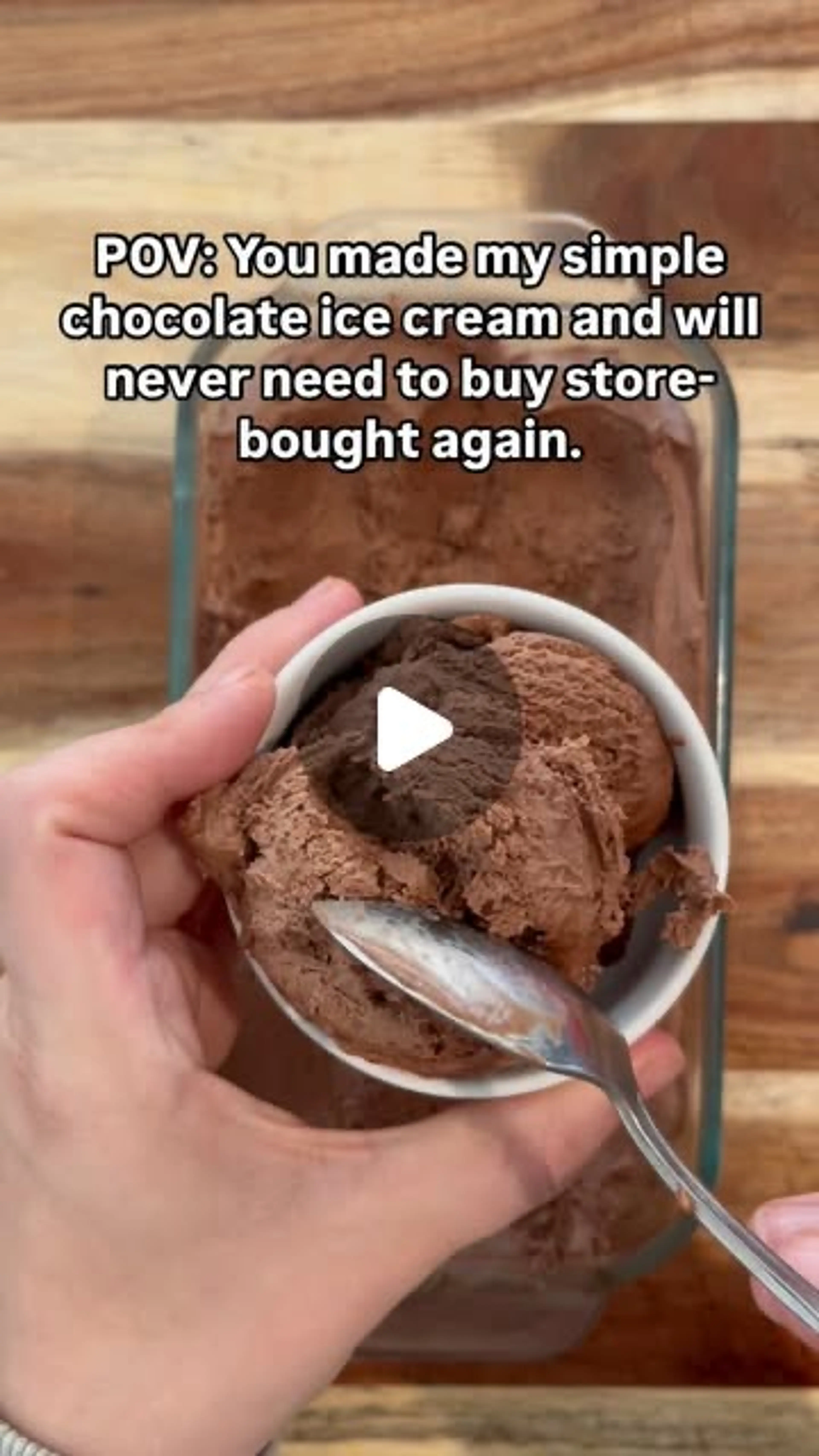 Homemade Chocolate Ice Cream Recipe