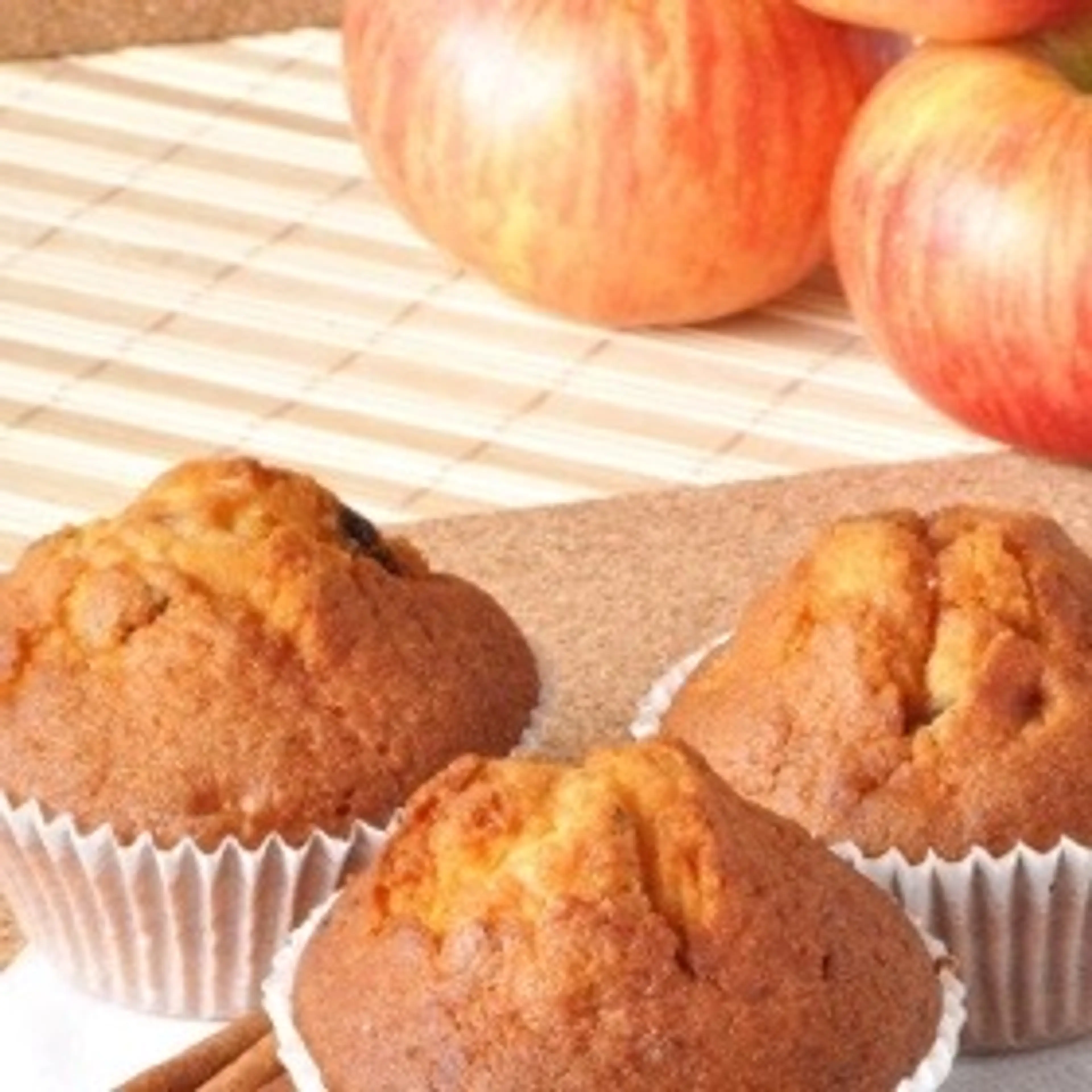 Muffins Pomme Cannelle Gingembre