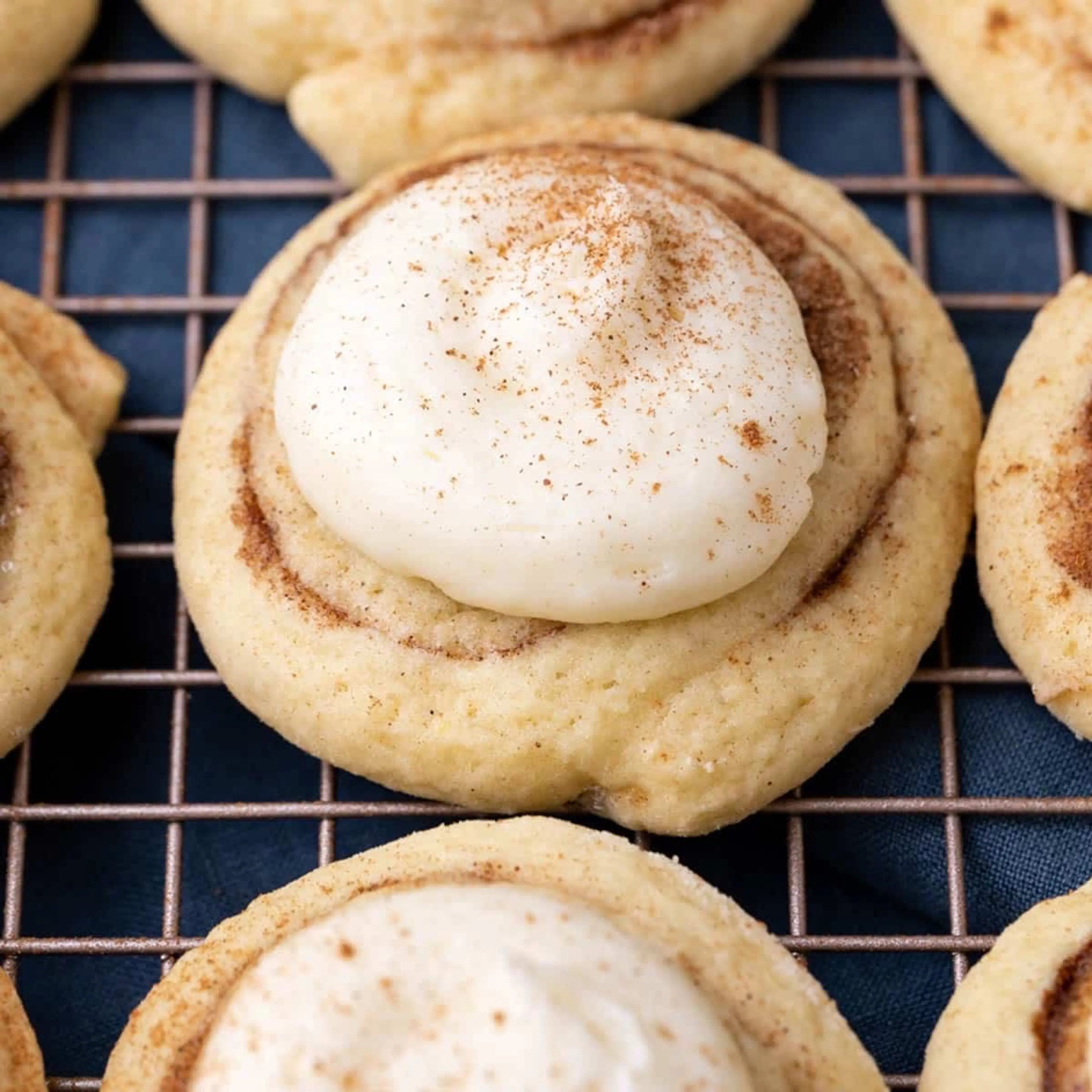 Soft Cinnamon Roll Cookies