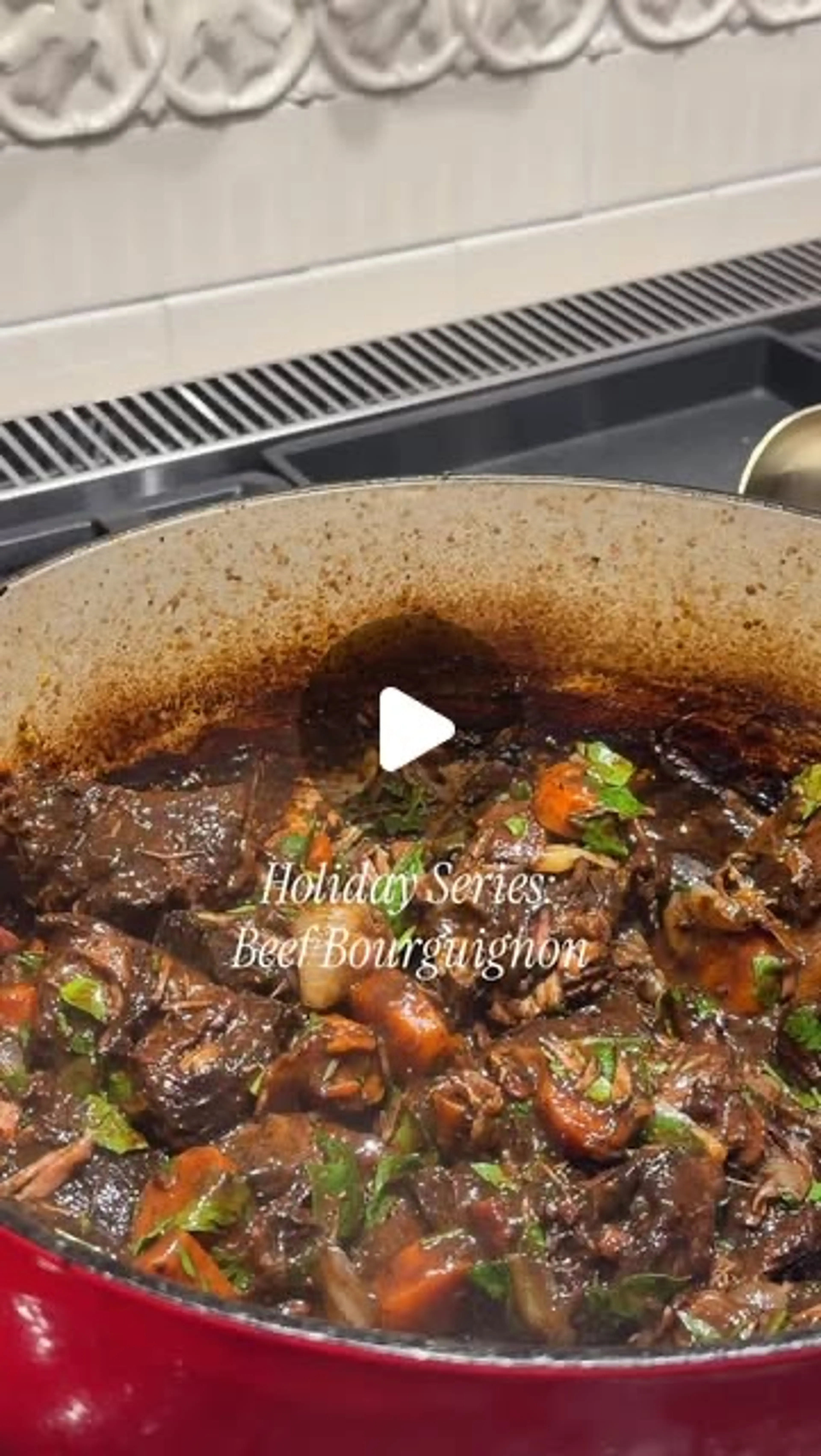 Holiday Series: Beef Bourguignon