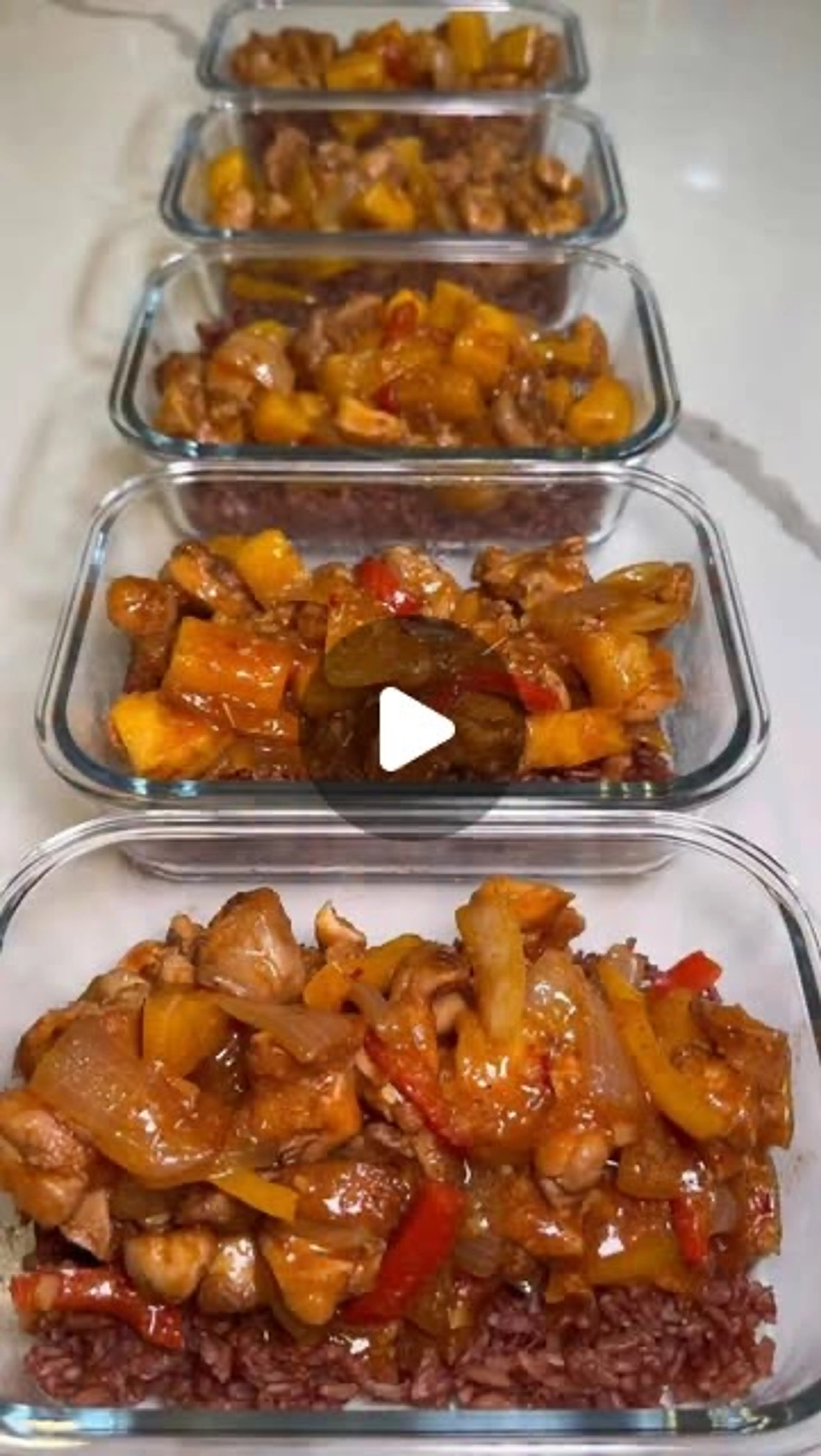 Pineapple Chicken and Rice Bowls