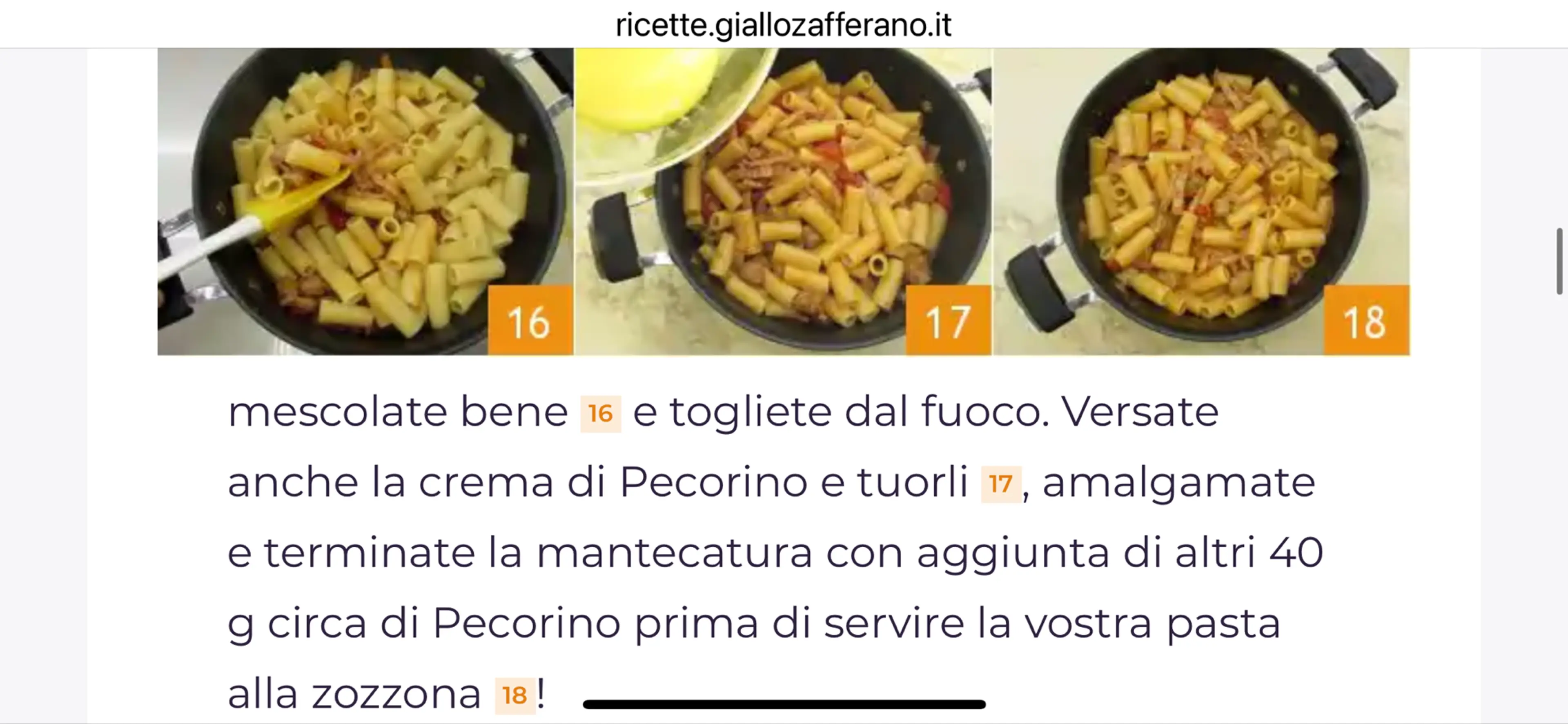 Pasta alla Zozzona Romana