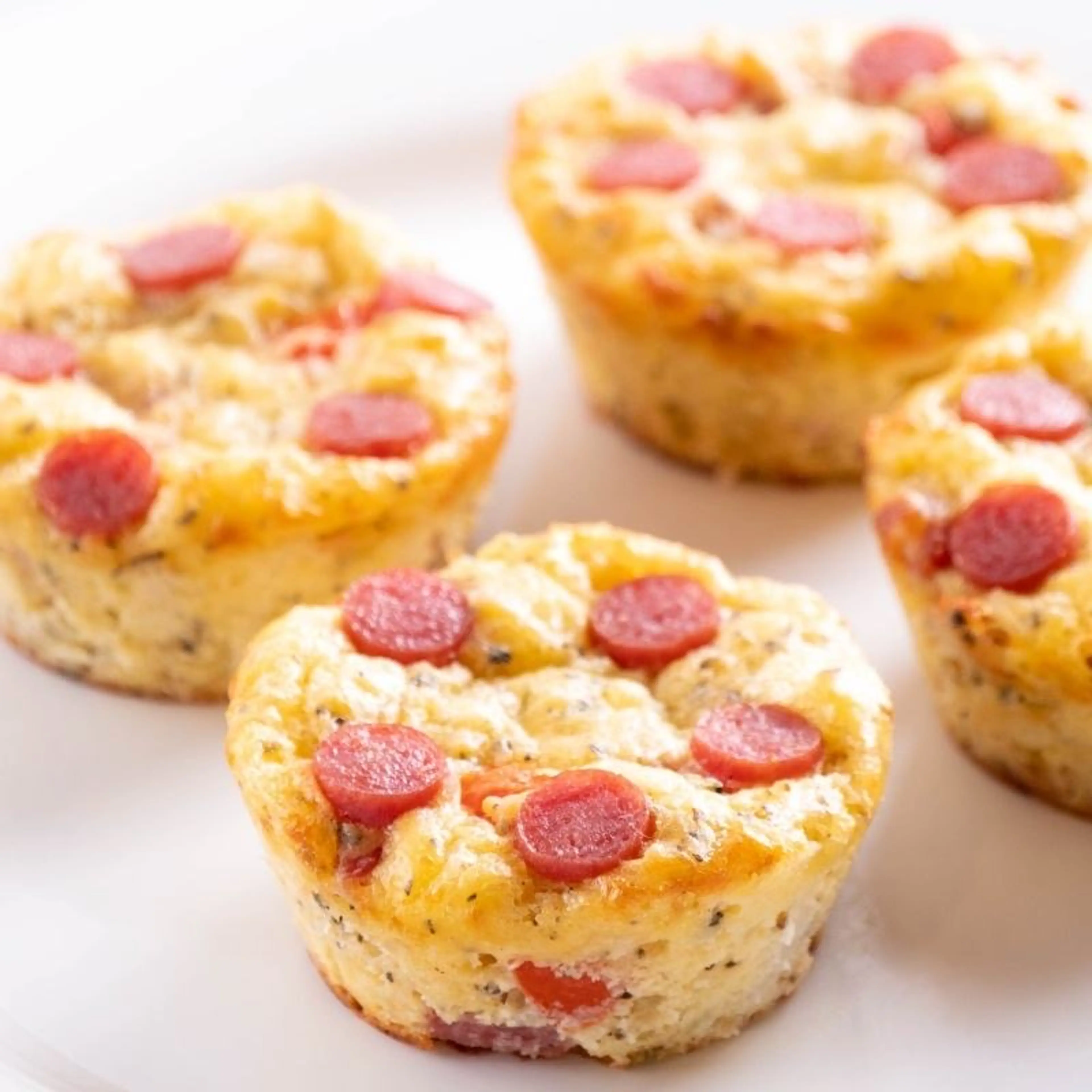 Einfache Low Carb Pizzamuffins