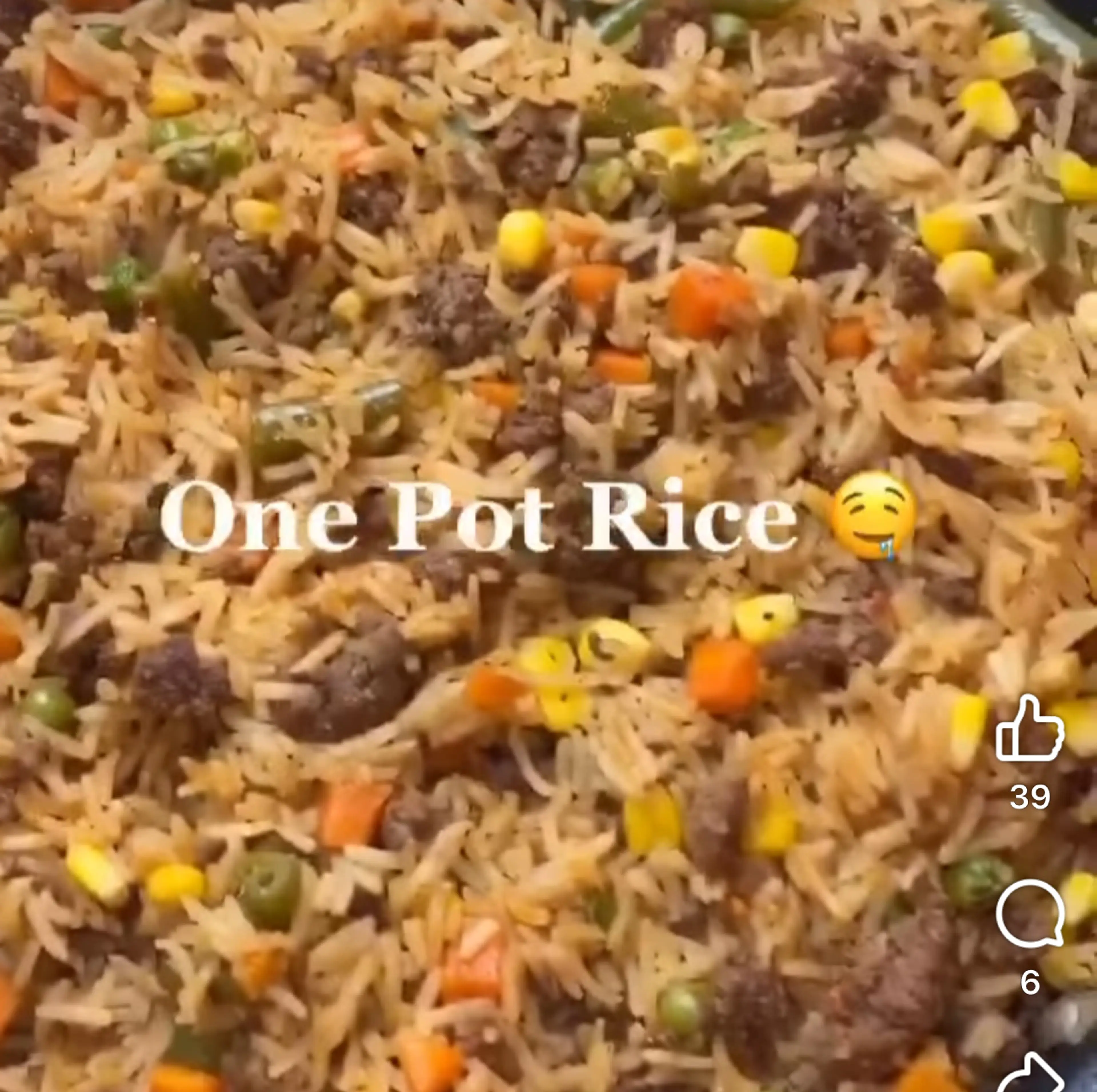 One Pot Beef, Rice And Veggies