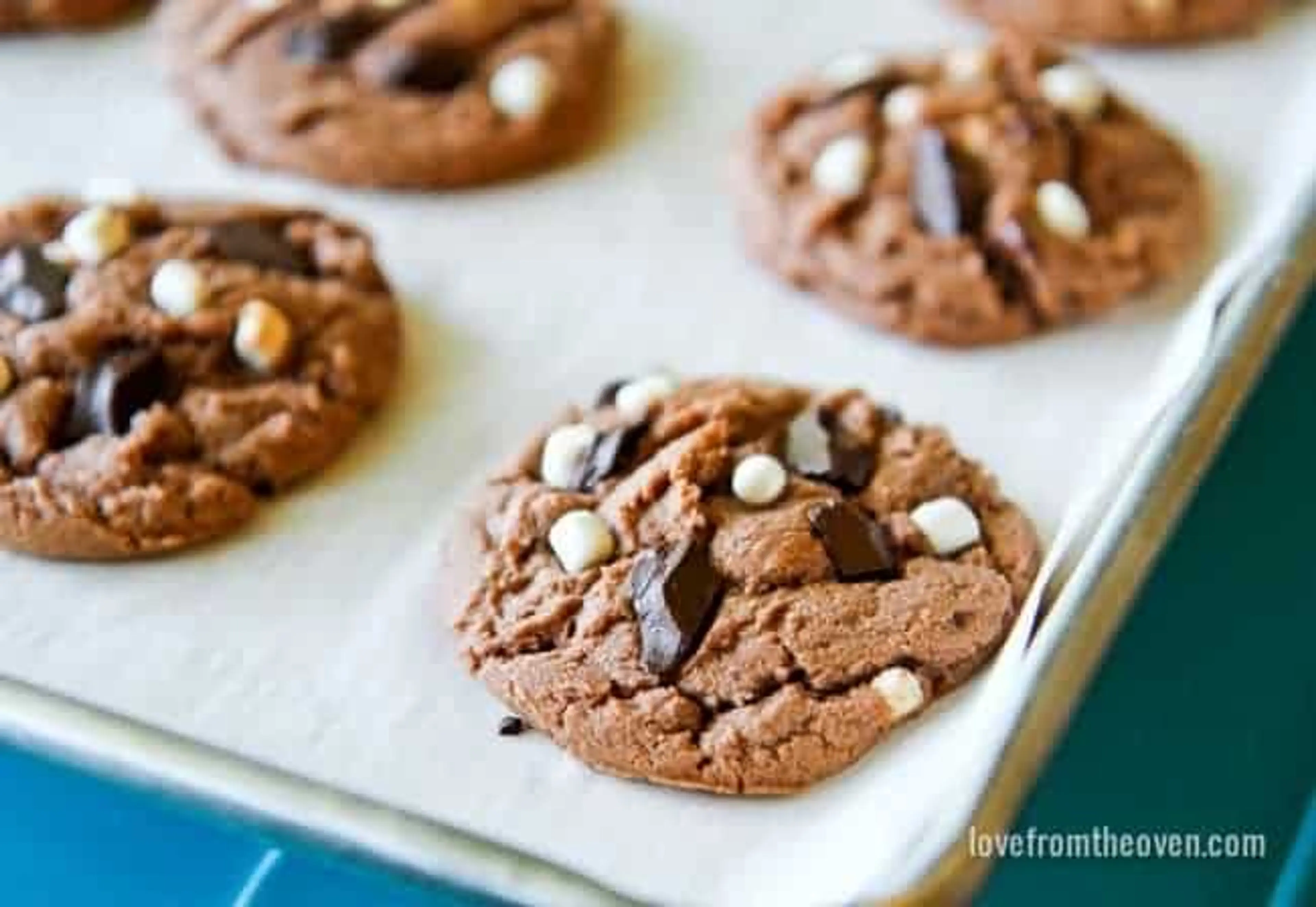 Hot Chocolate Cookies