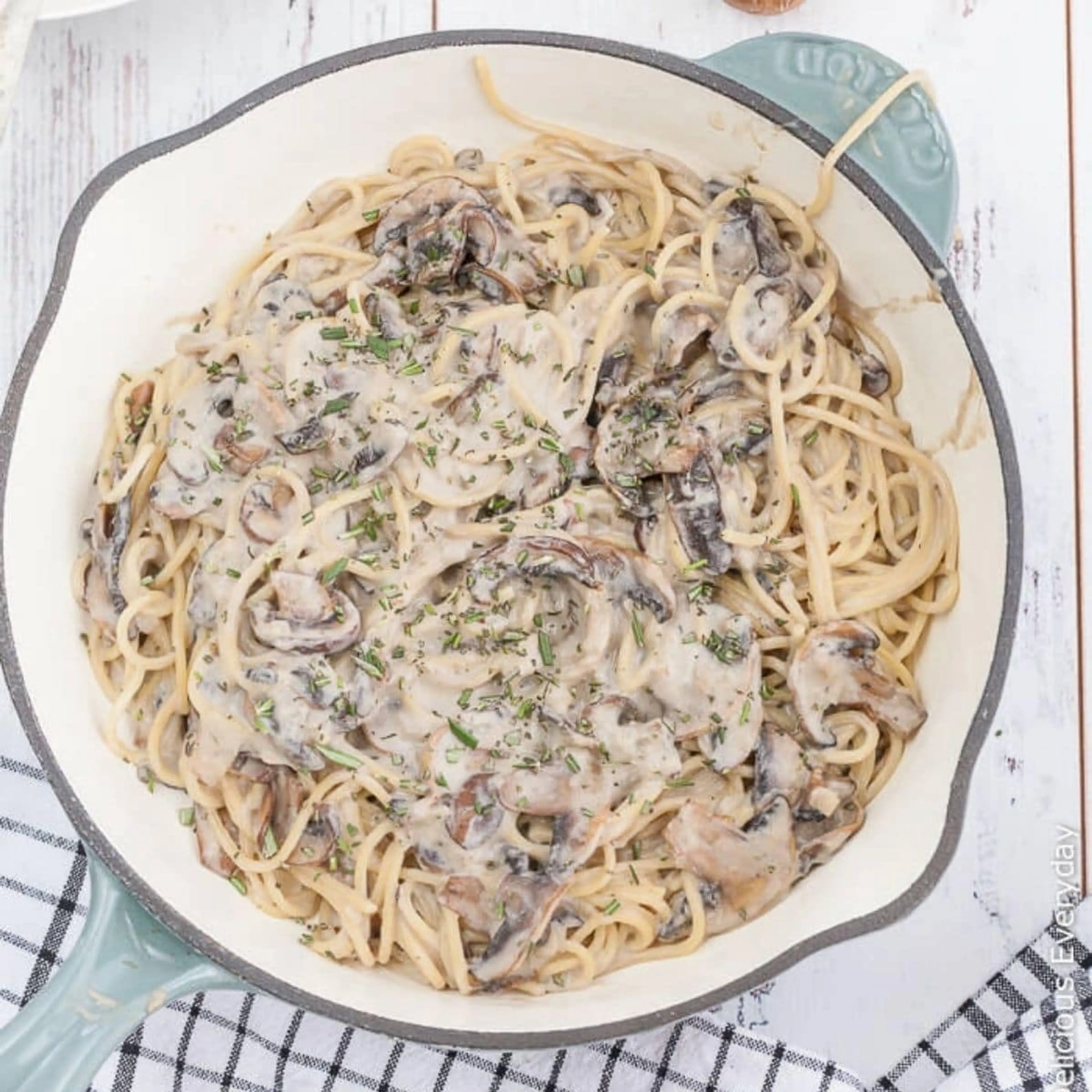 Creamy Mushroom Pasta