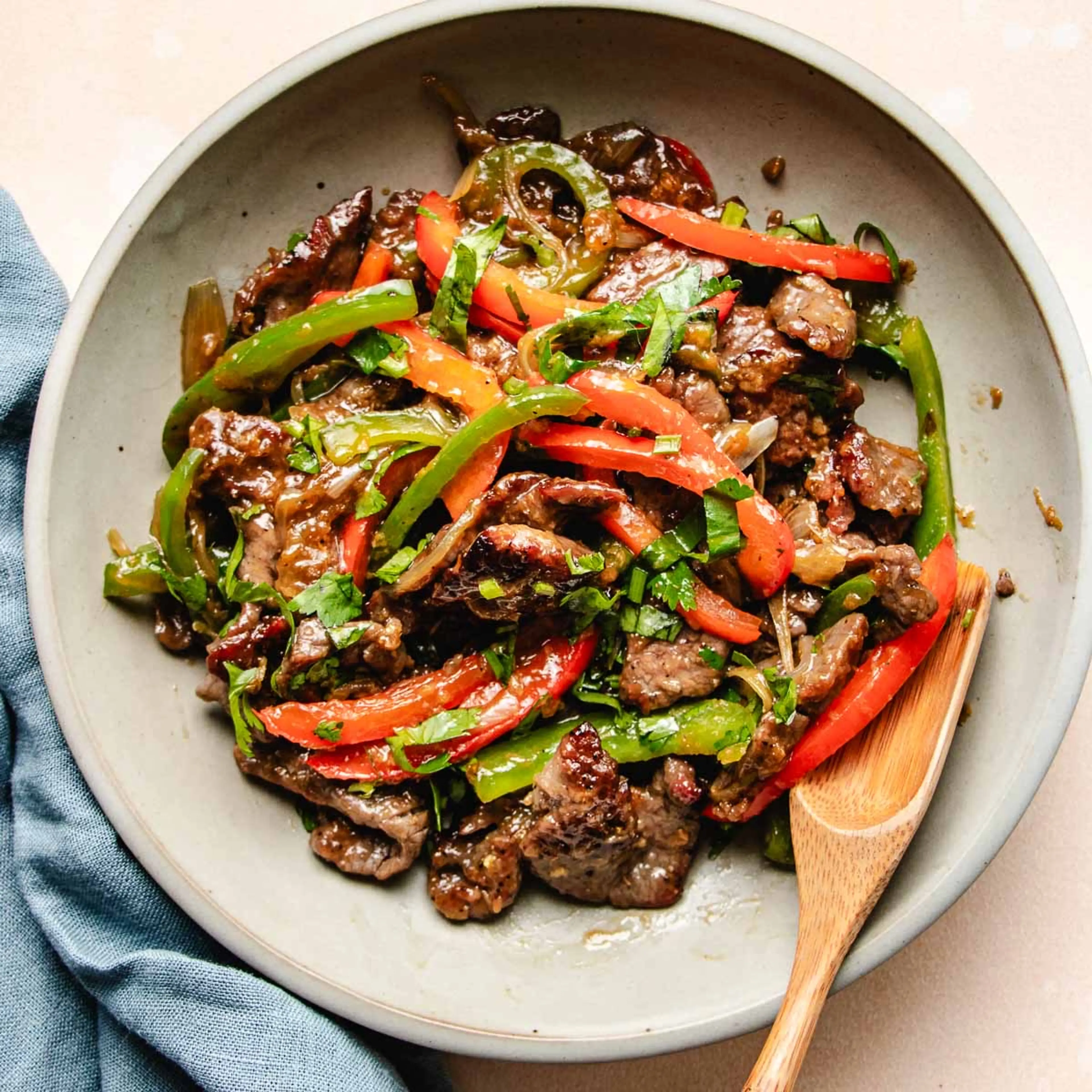 Chinese pepper steak recipe