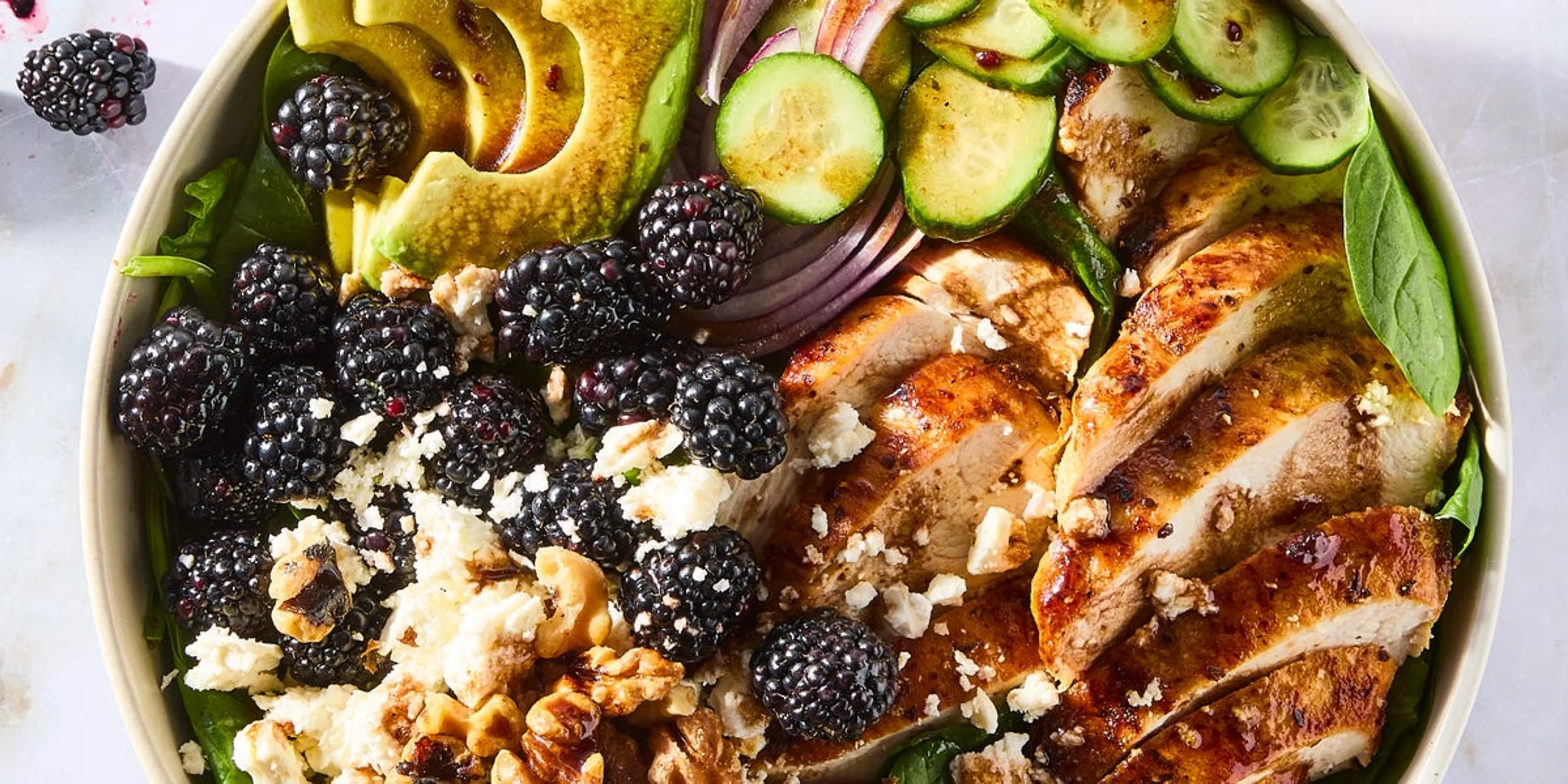 Blackberry Chicken Salad