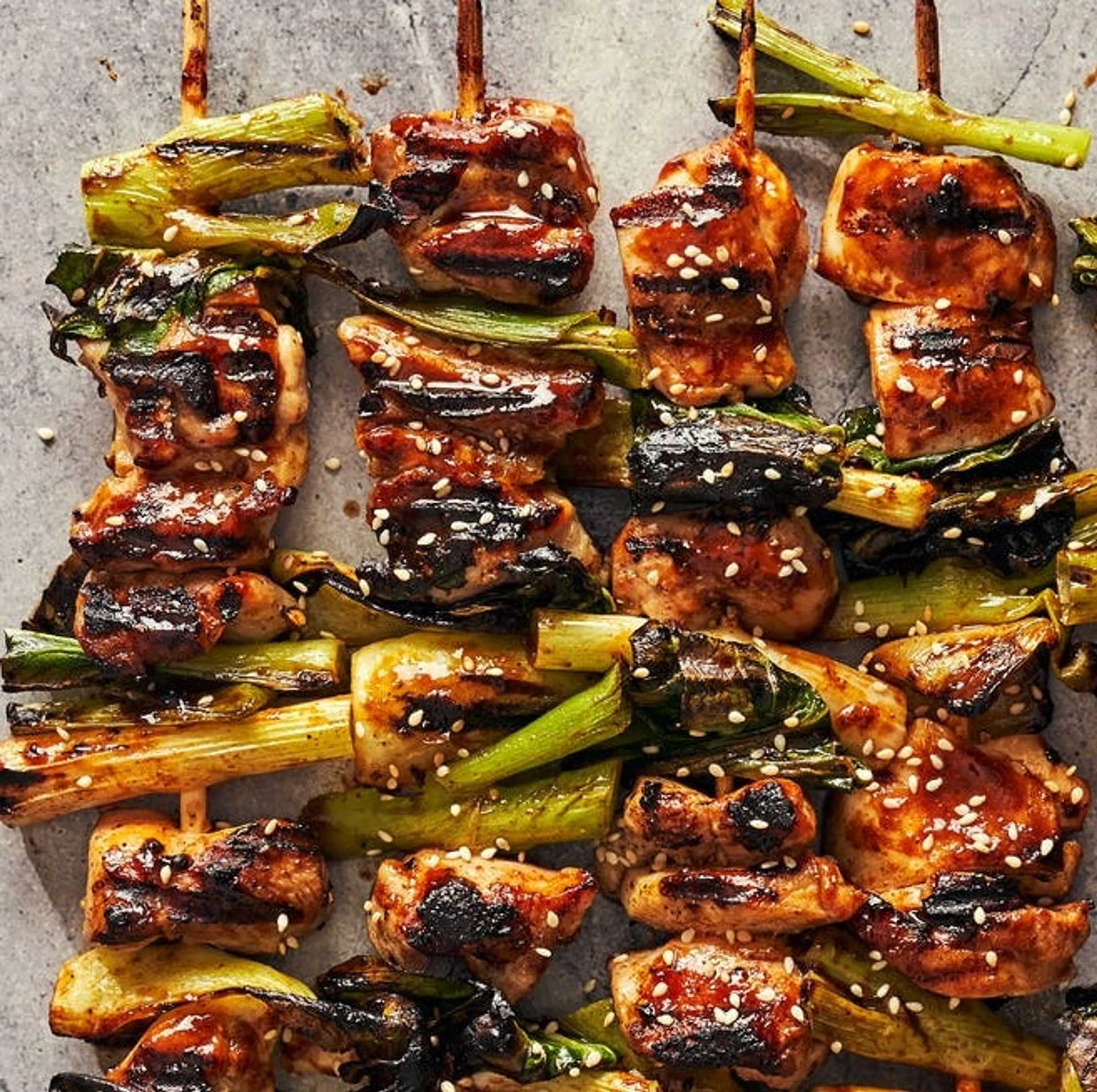 Grilled Chicken Kebabs