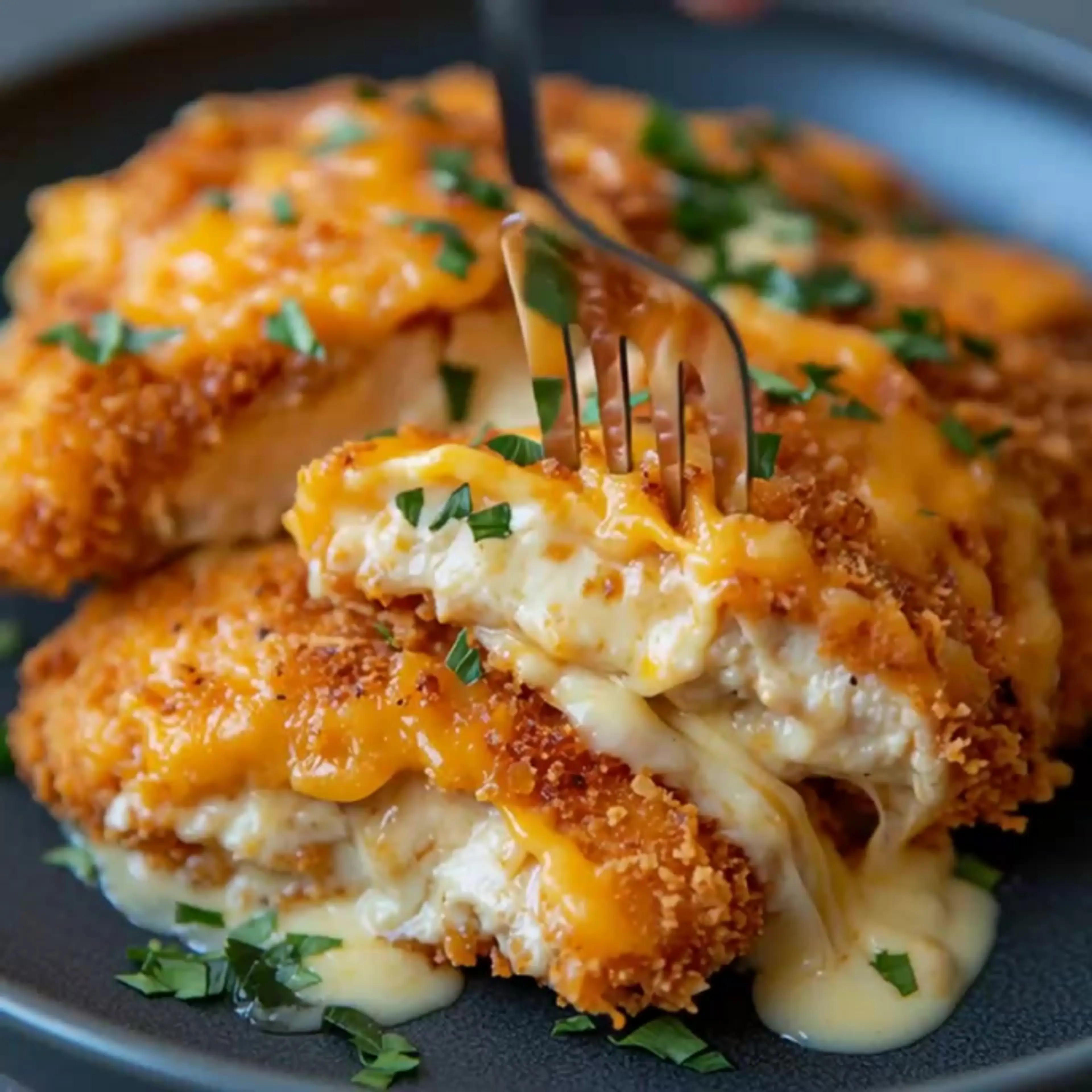 Crispy Cheddar Chicken