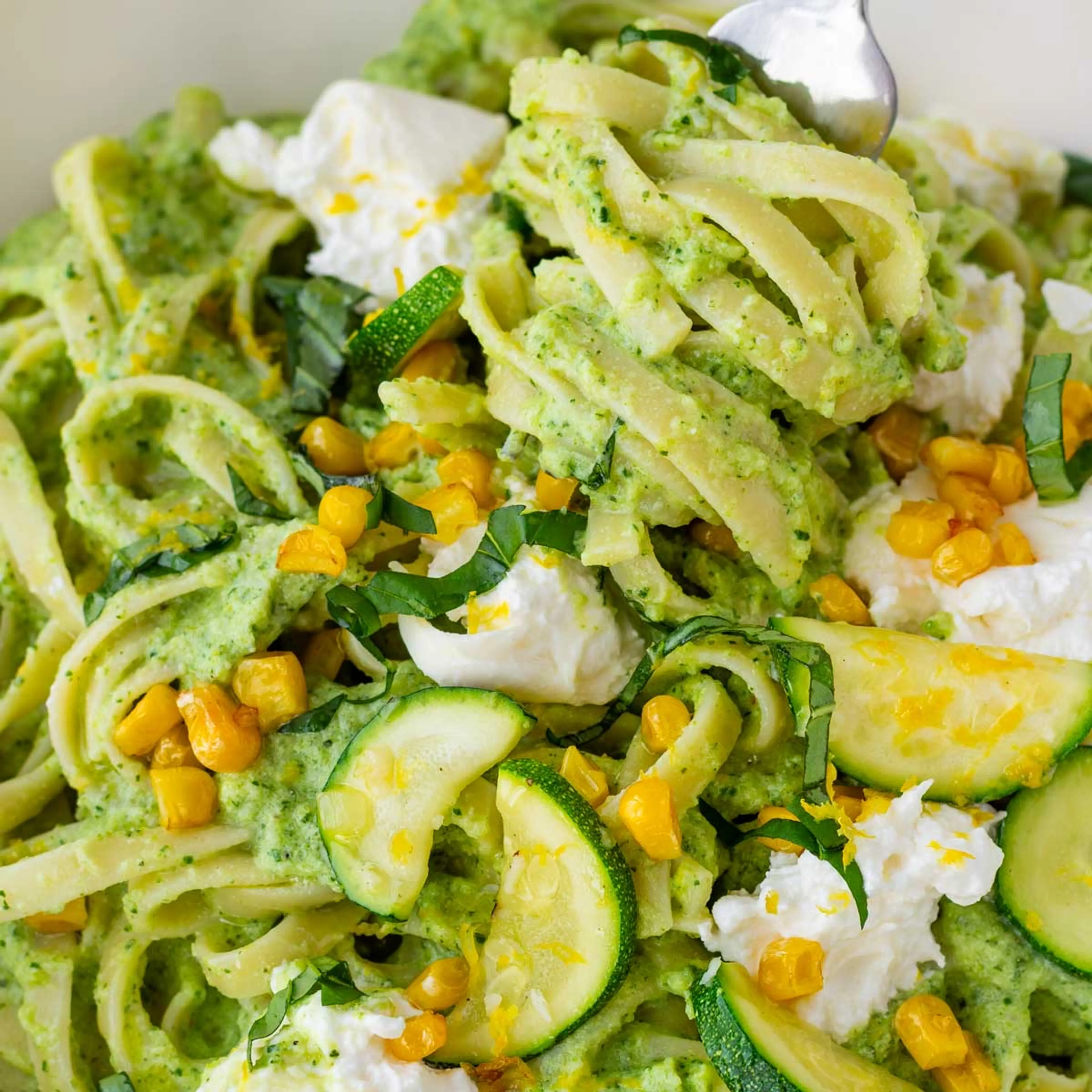 Creamy Zucchini Pasta