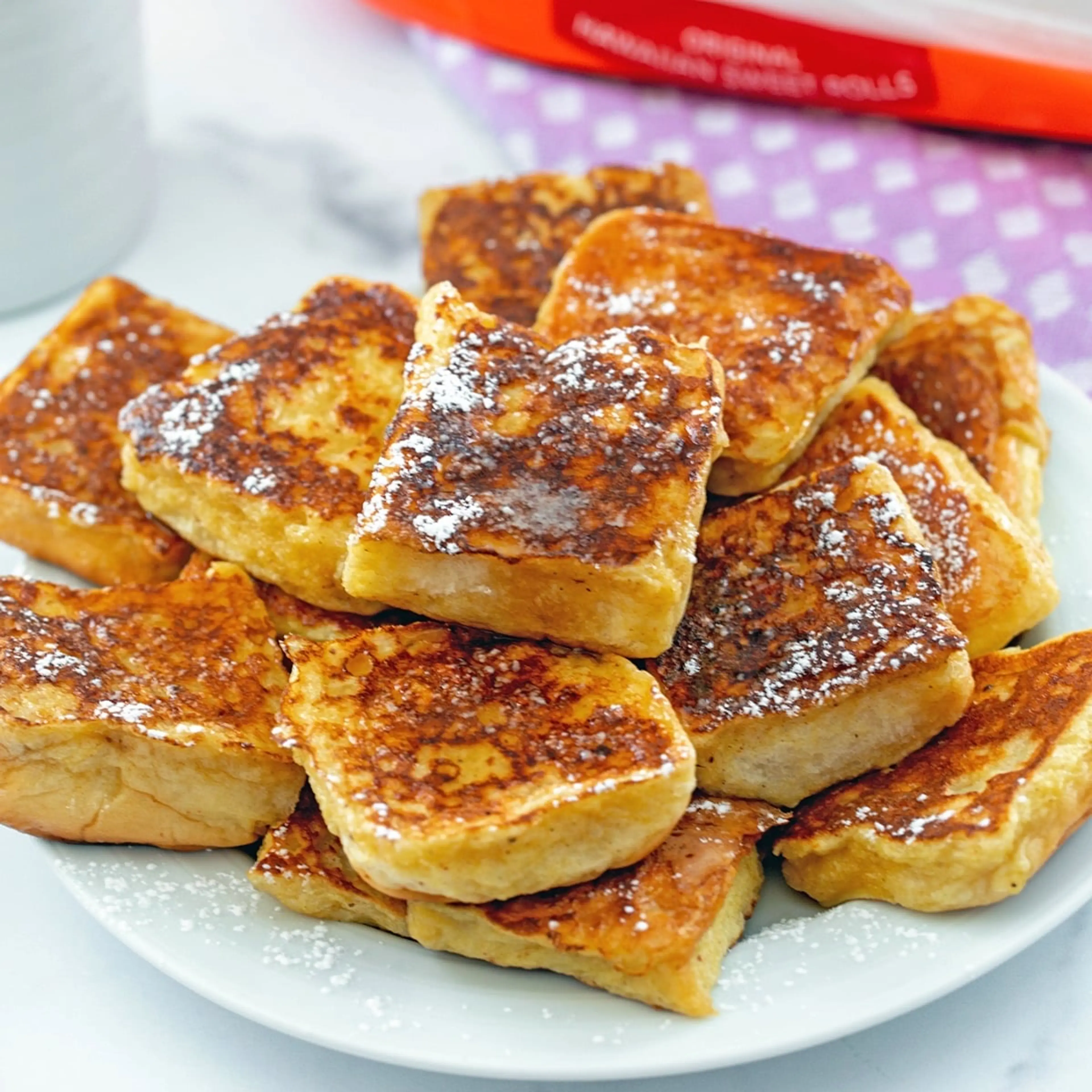 Hawaiian Roll French Toast