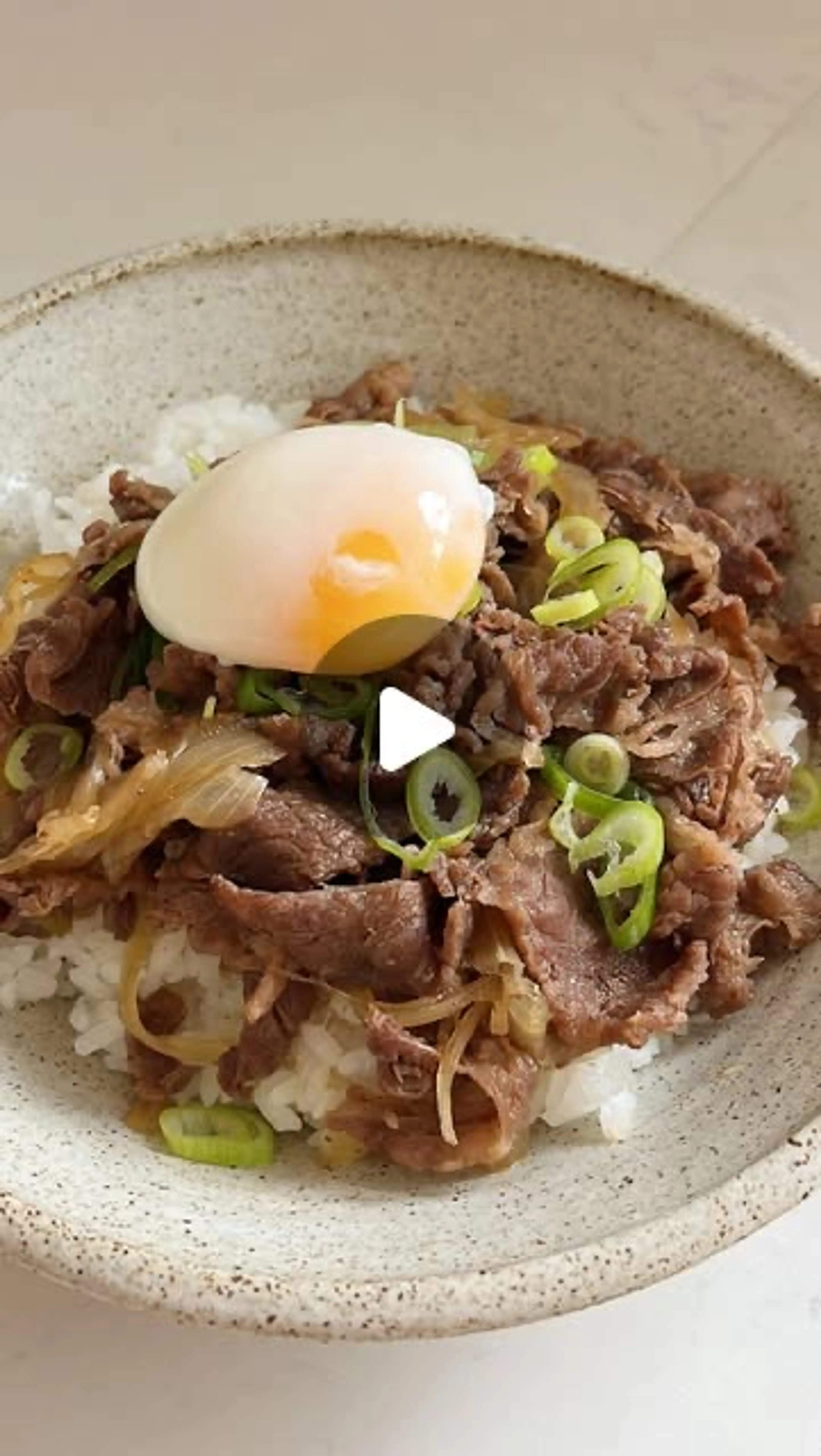 Beef Gyudon