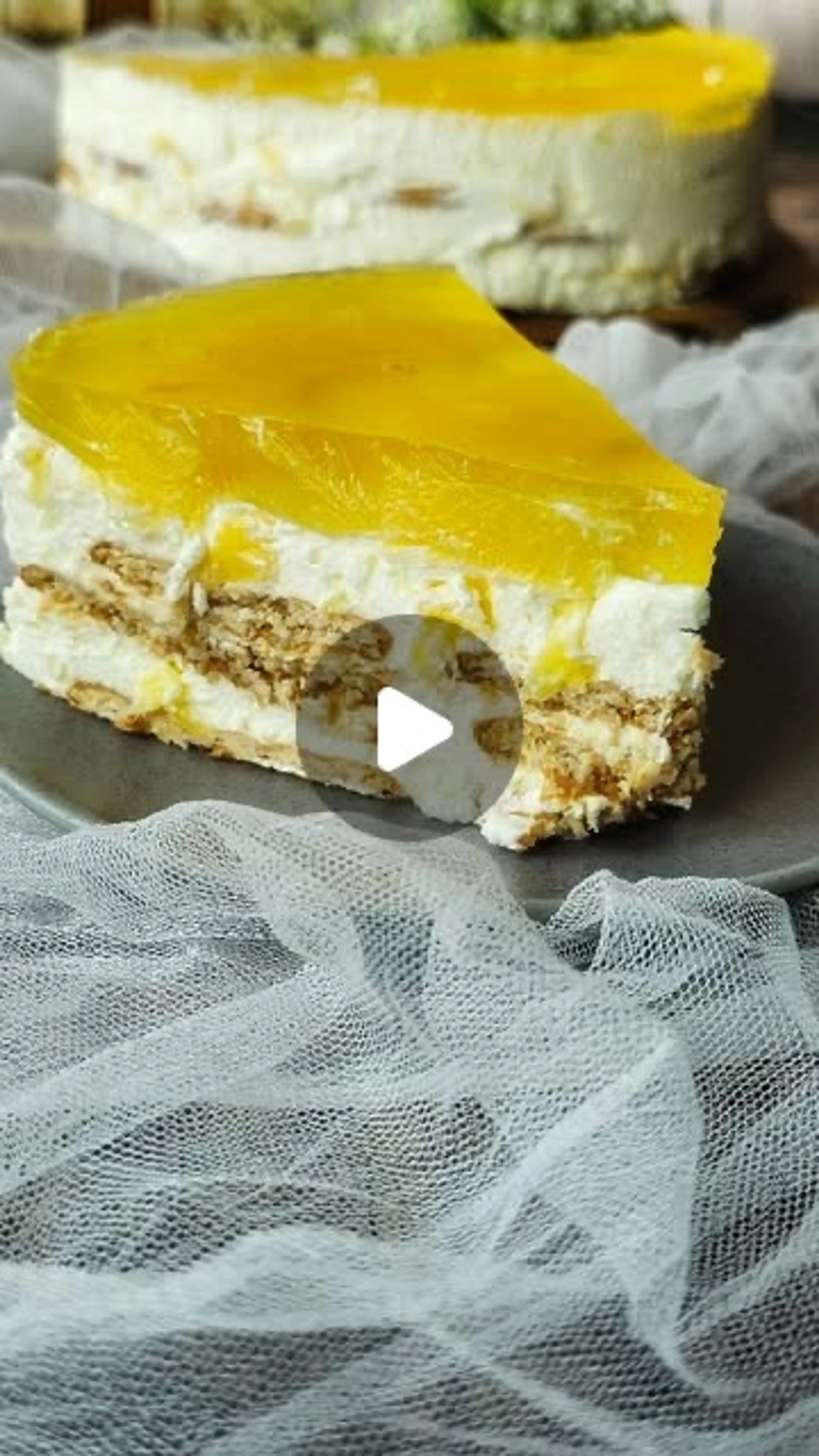Bolo Bolacha Ananás