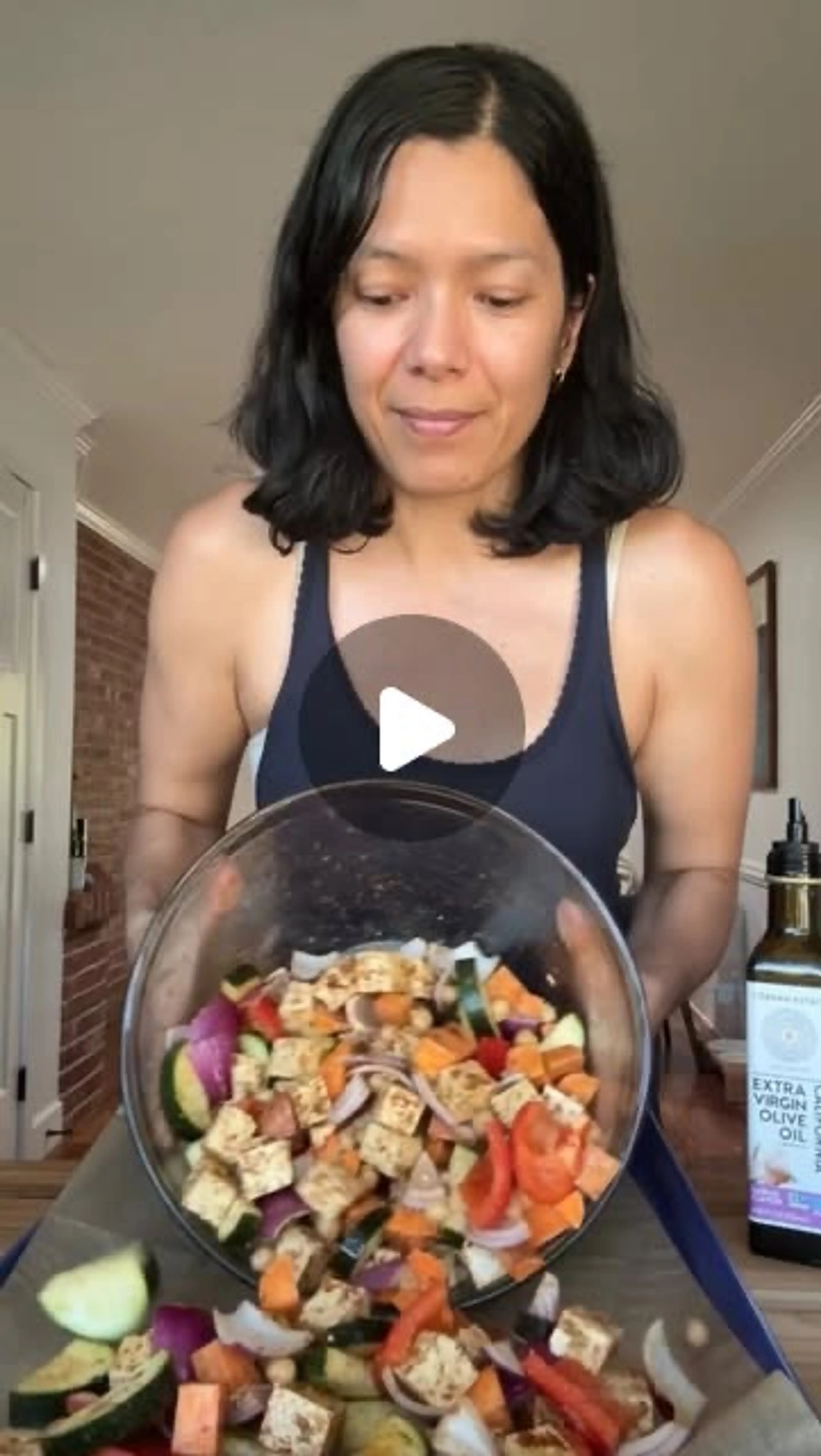 Roasted Vegetables and Tofu