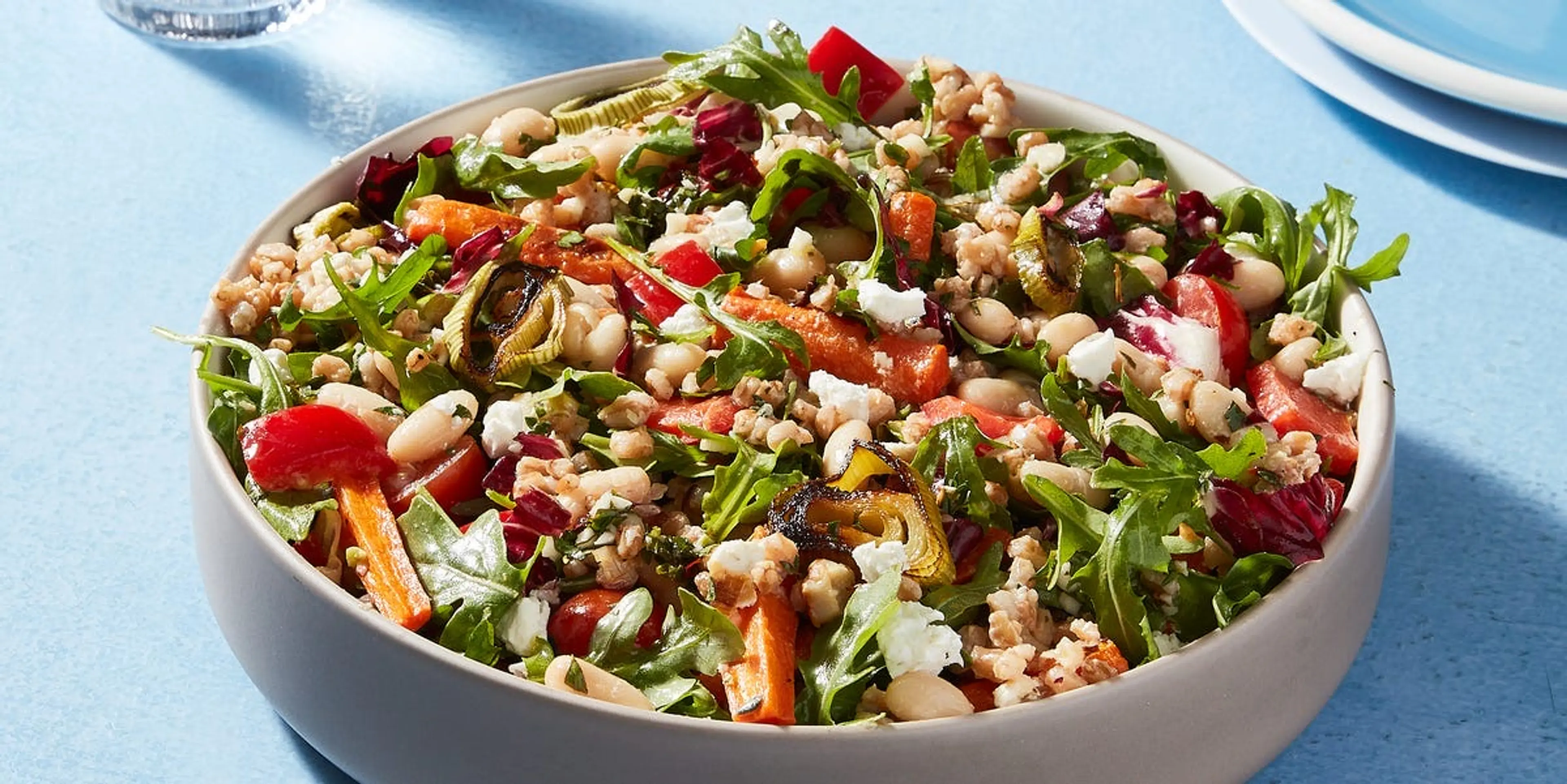 Farro and White Bean Salad