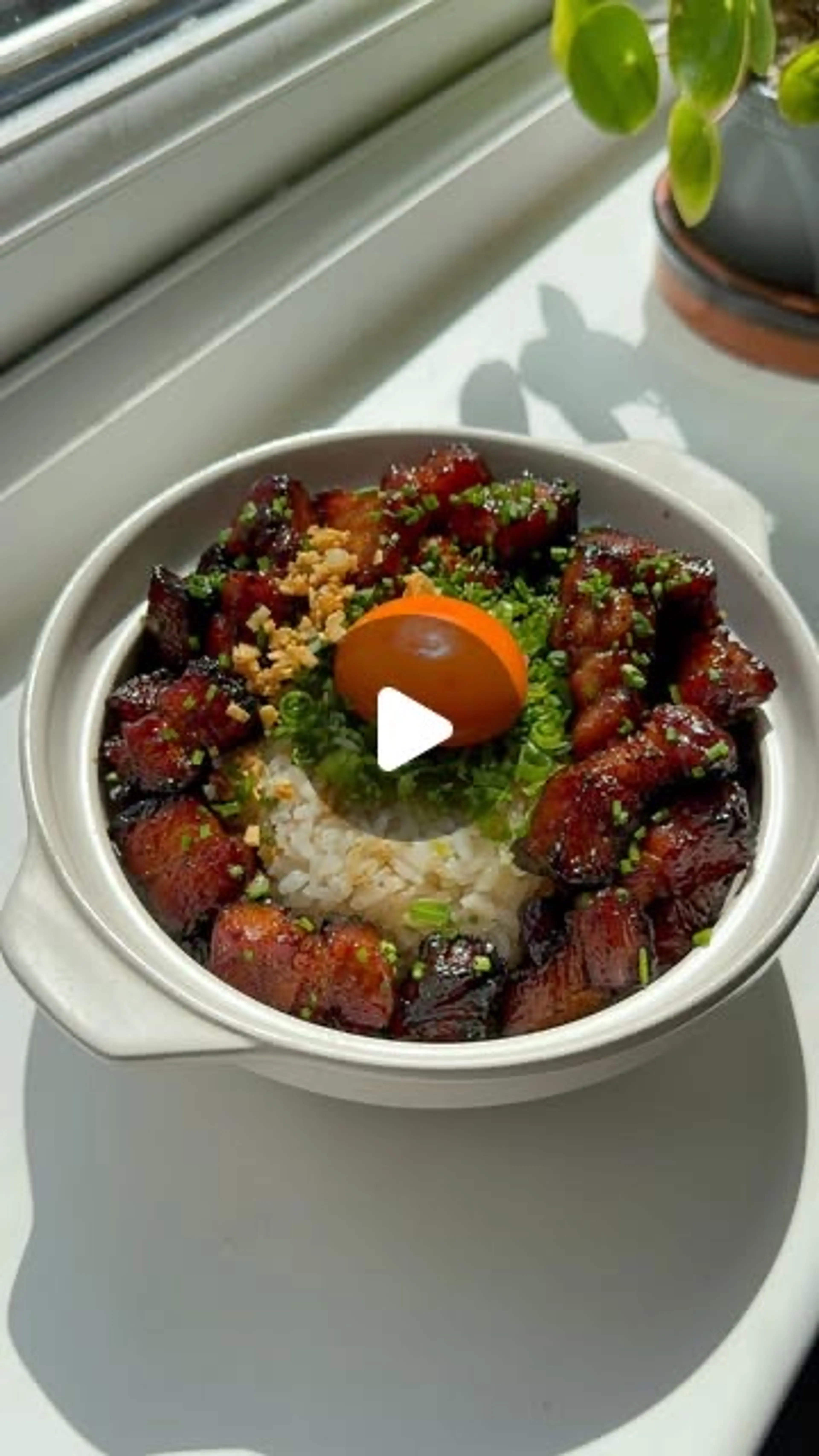 Airfryer Sticky Soy Pork Belly Bites