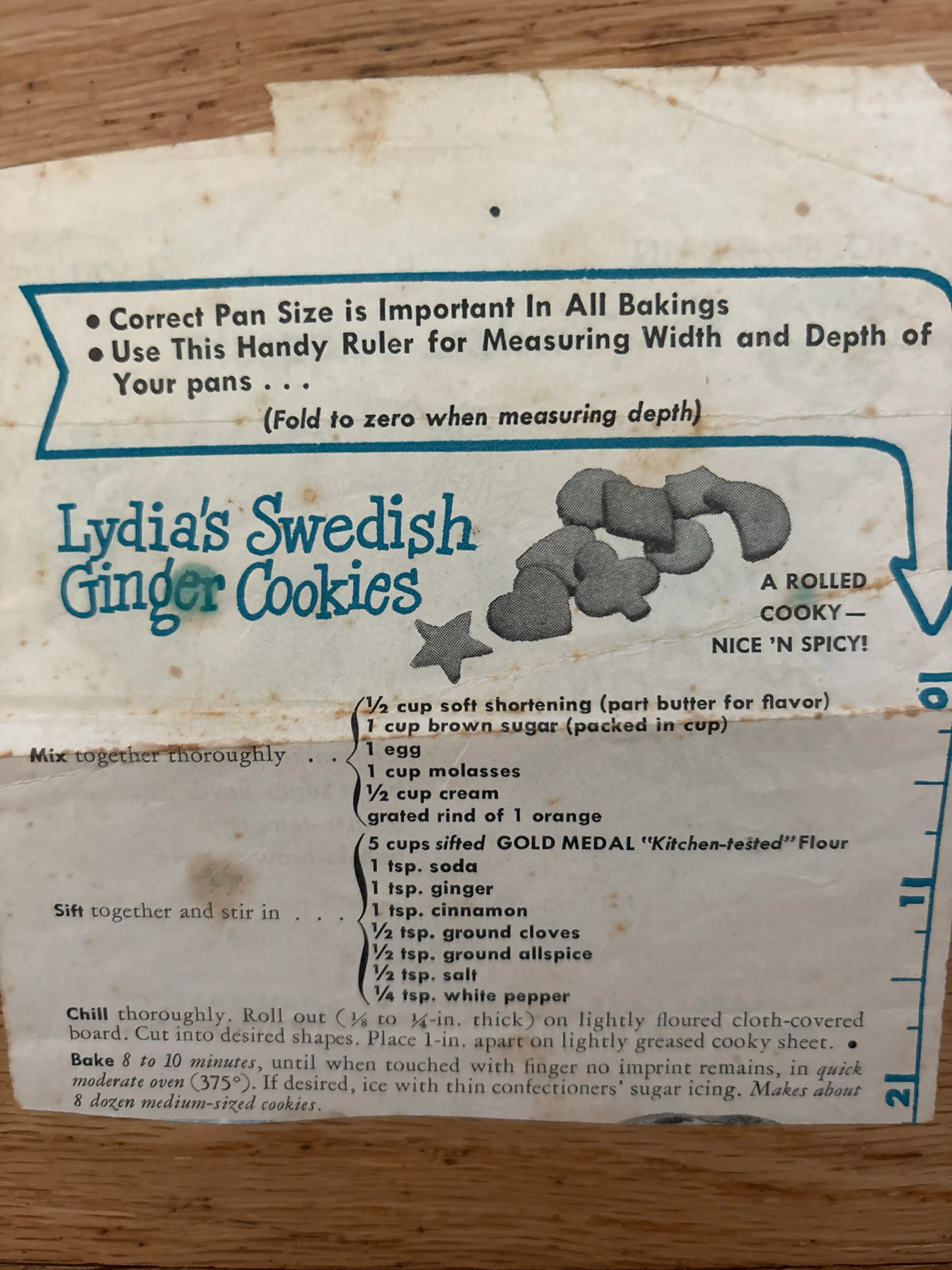 Swedish Ginger Cookies