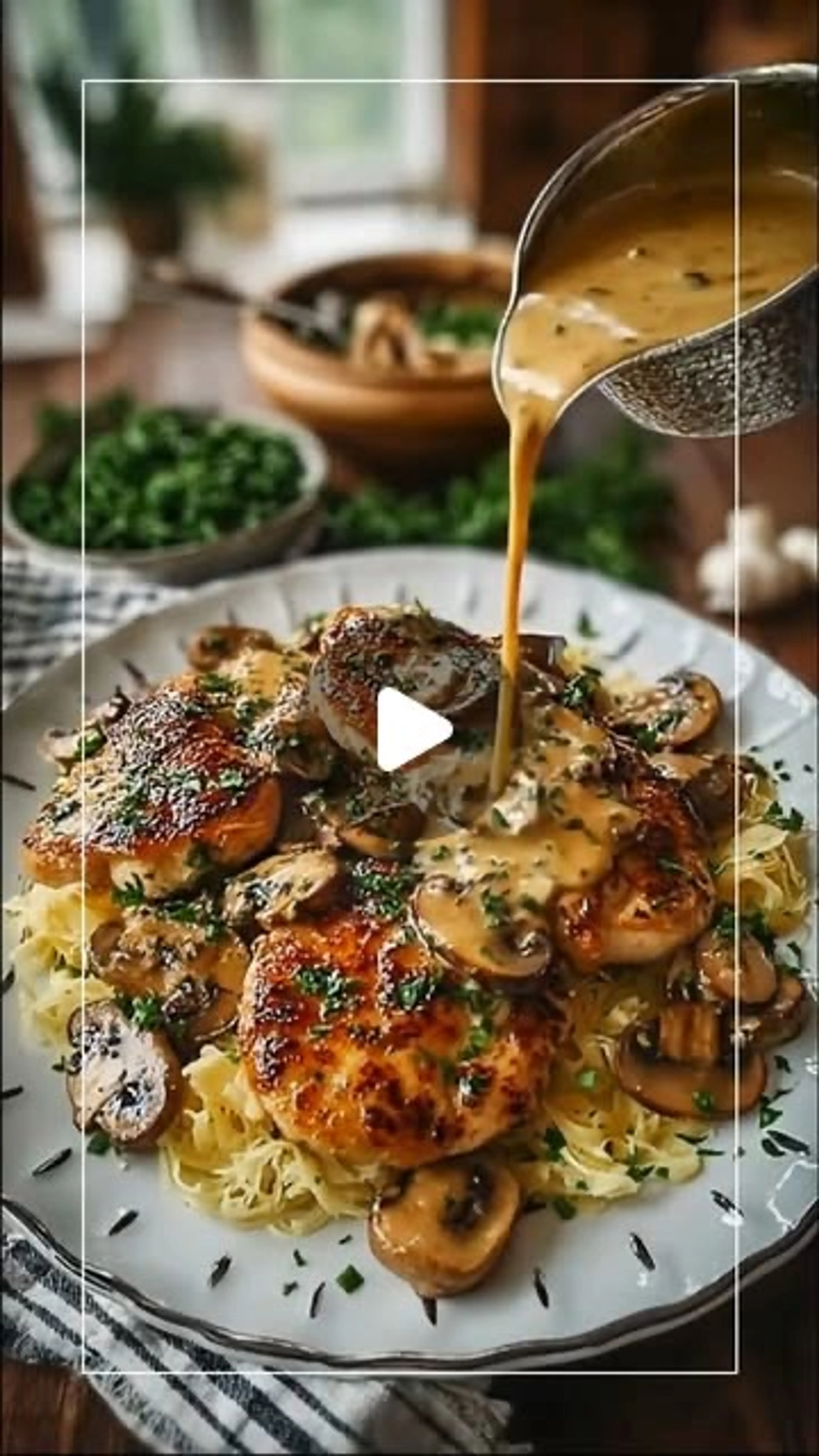 Chicken Marsala with Creamy Mushroom Sauce