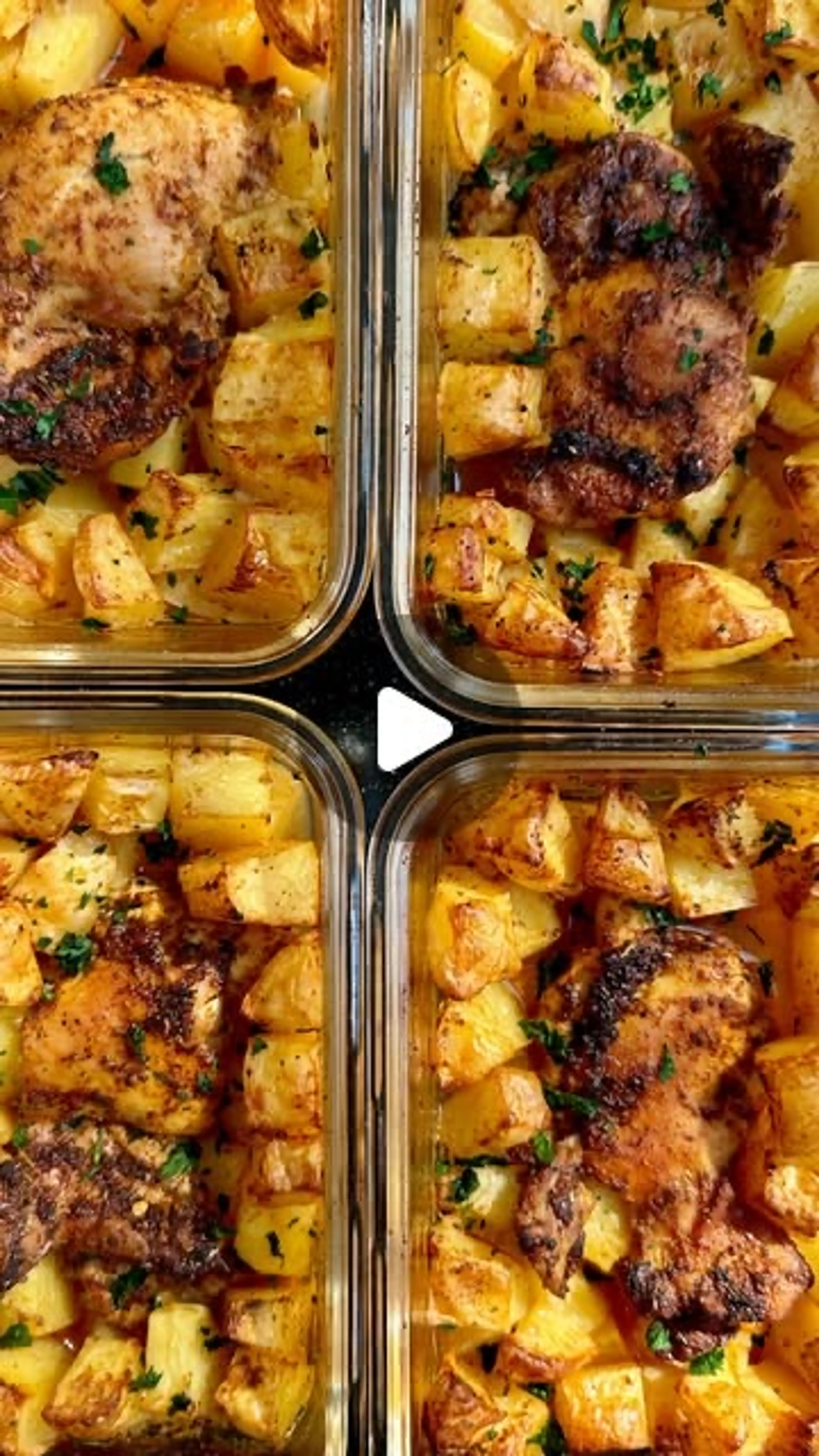 Garlic And Chicken Lemon BowlsMeal Preps