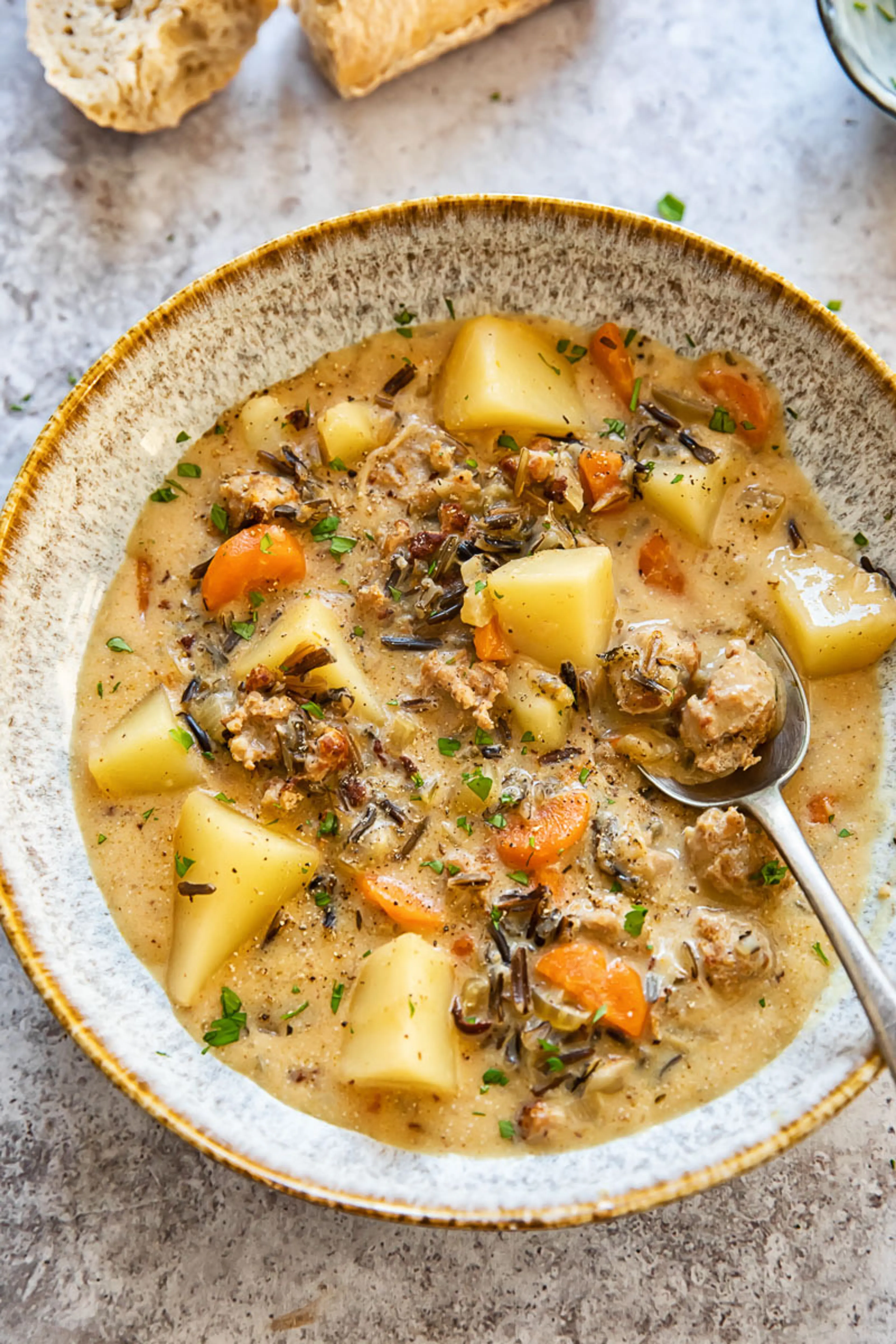 Potato and Sausage Chowder