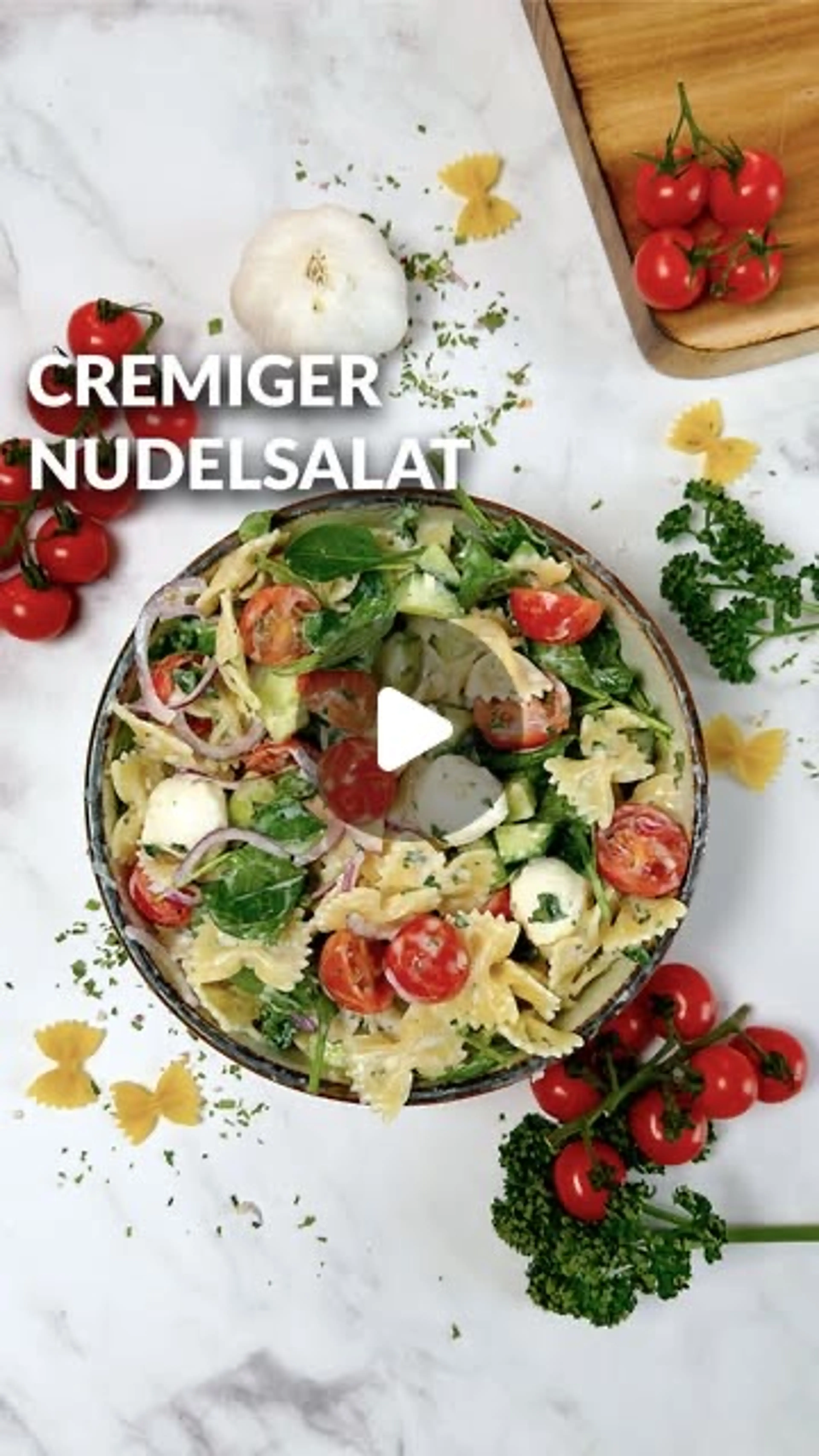 Cremiger High-protein Nudelsalat – Sommerliebe in 20 Minuten