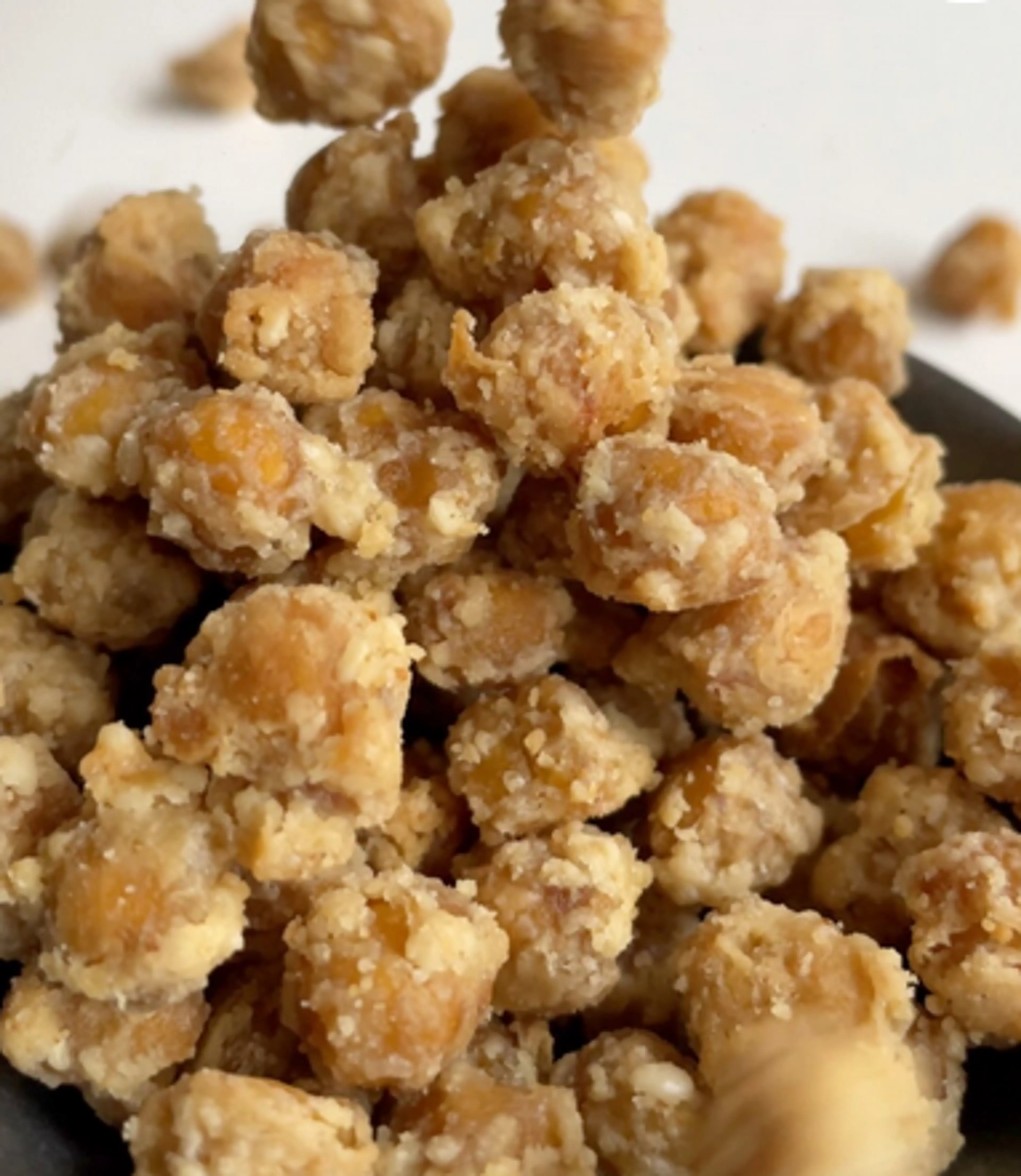 Crunchy Tahini Chickpeas