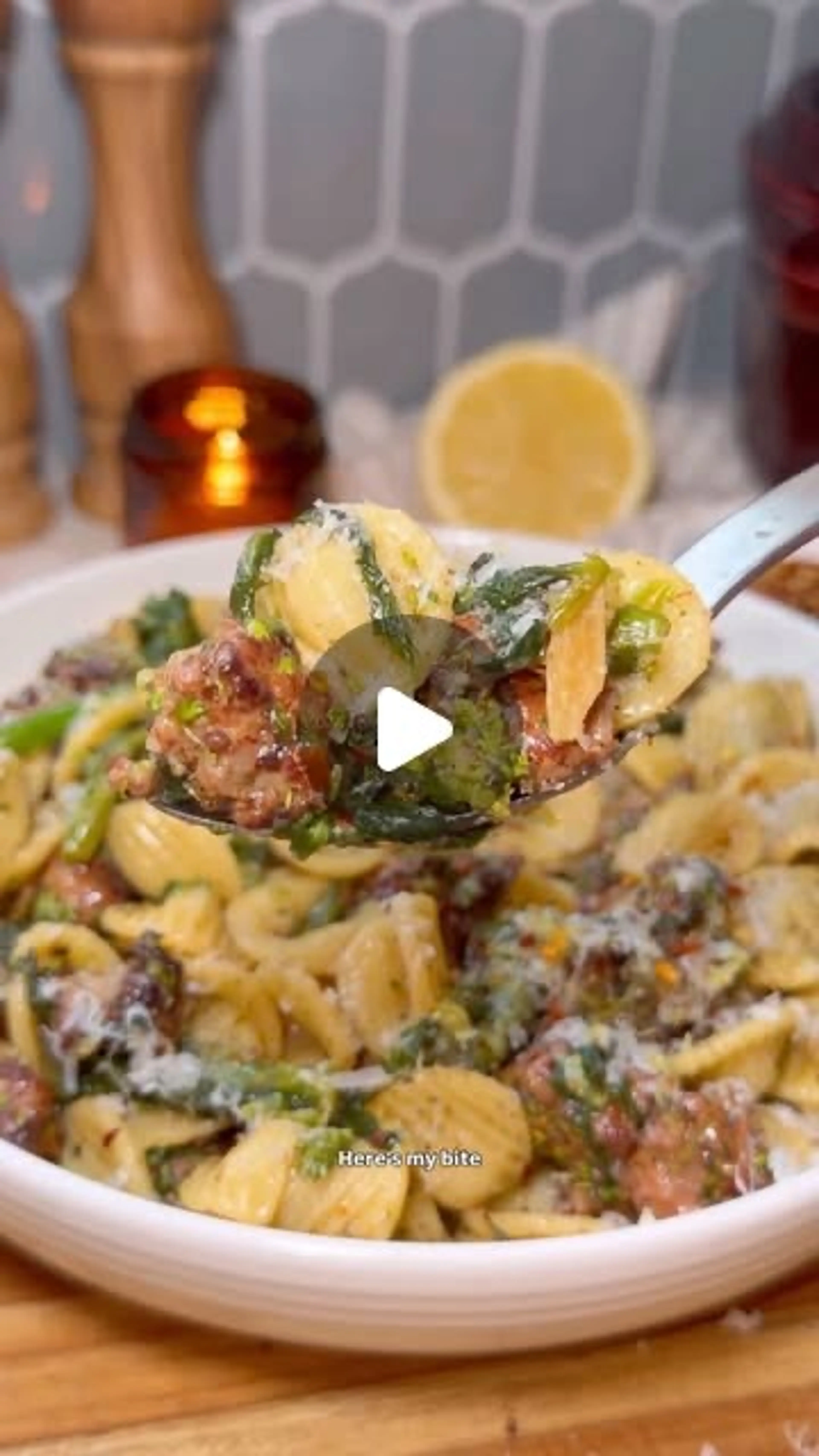 Orecchiette with Sausage and Broccoli Rabe