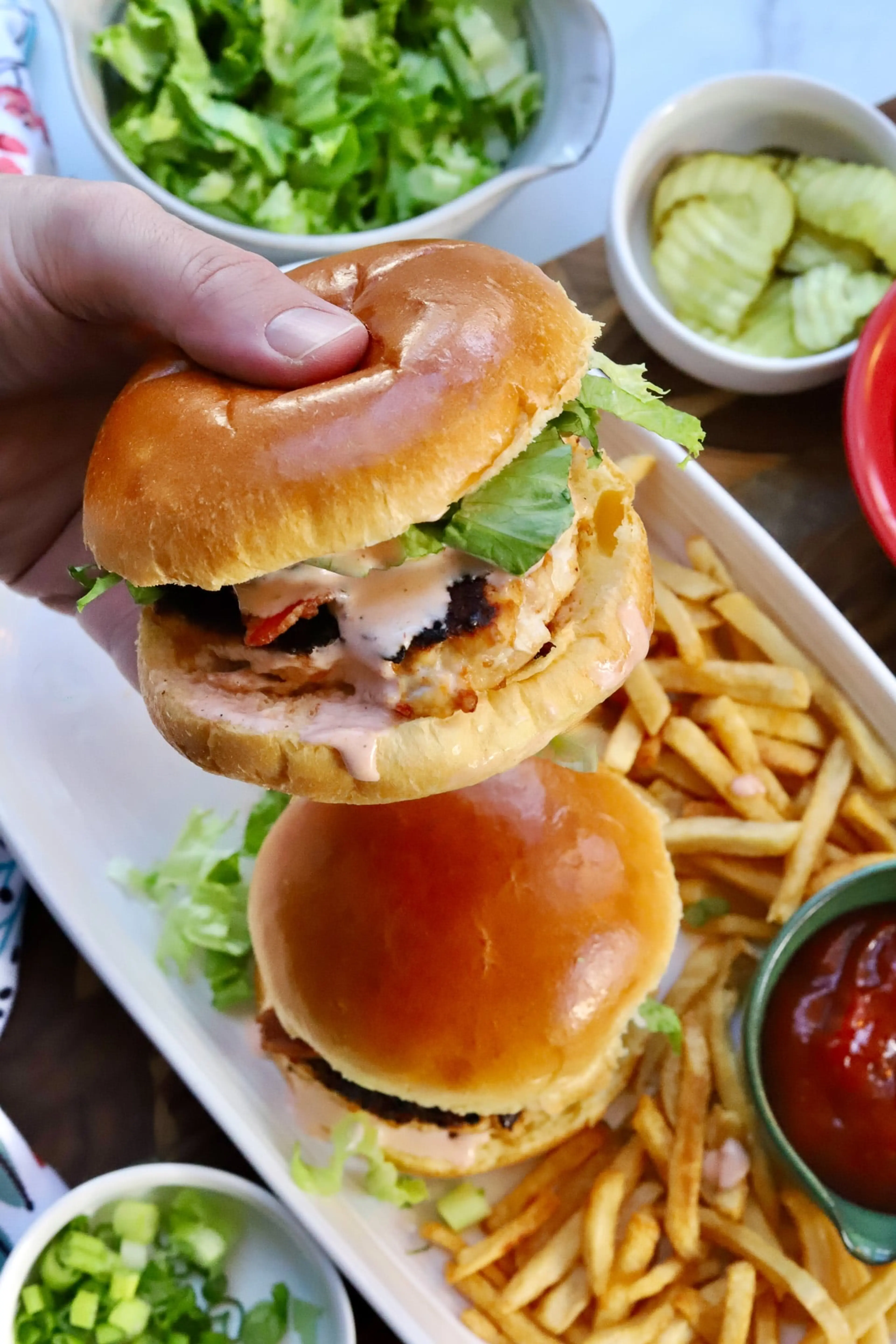 Super Flavorful Pimento Cheese Chicken Burger Recipe