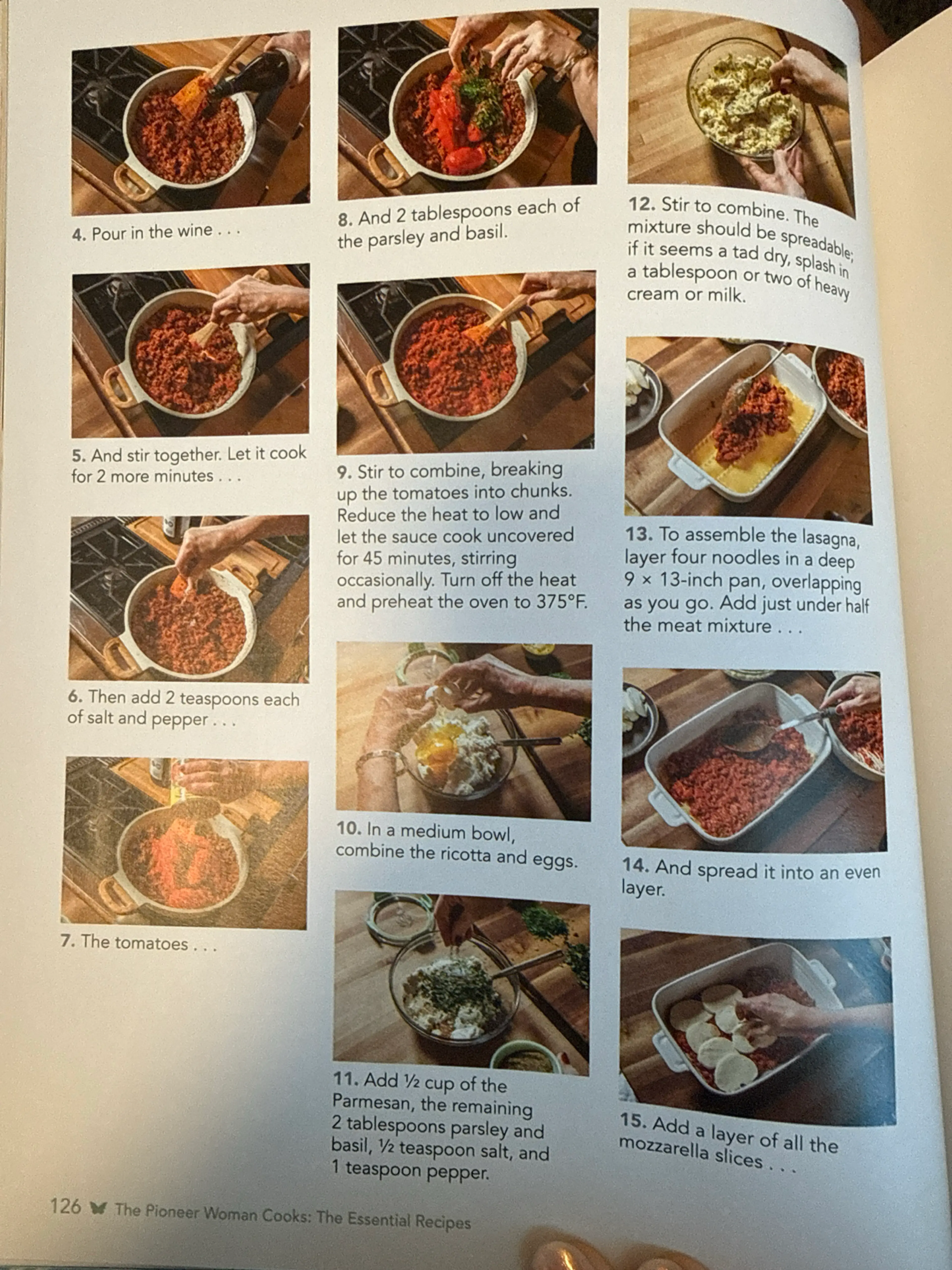 Meaty, Cheesy Lasagna