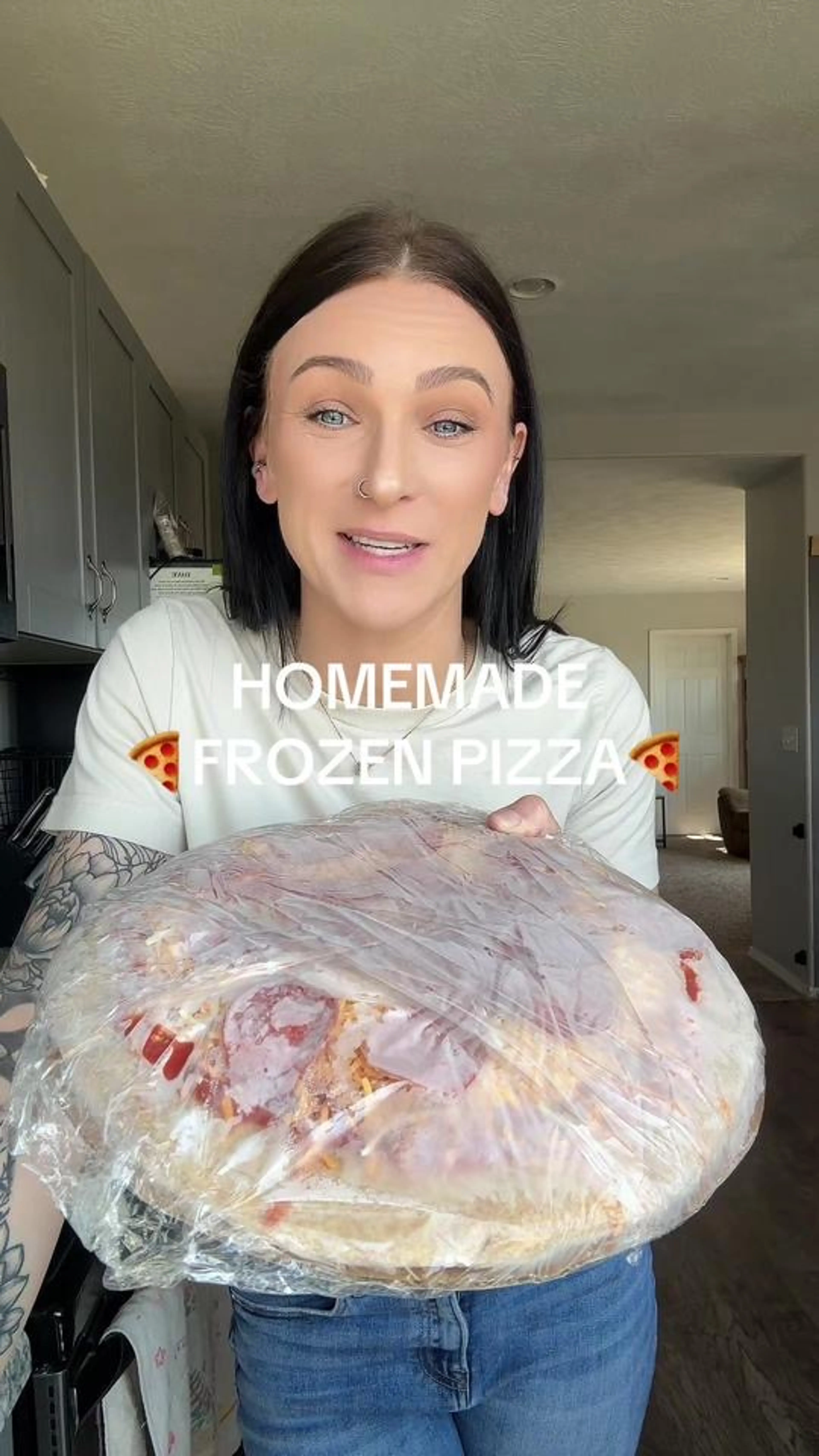 Homemade Frozen Pizzas