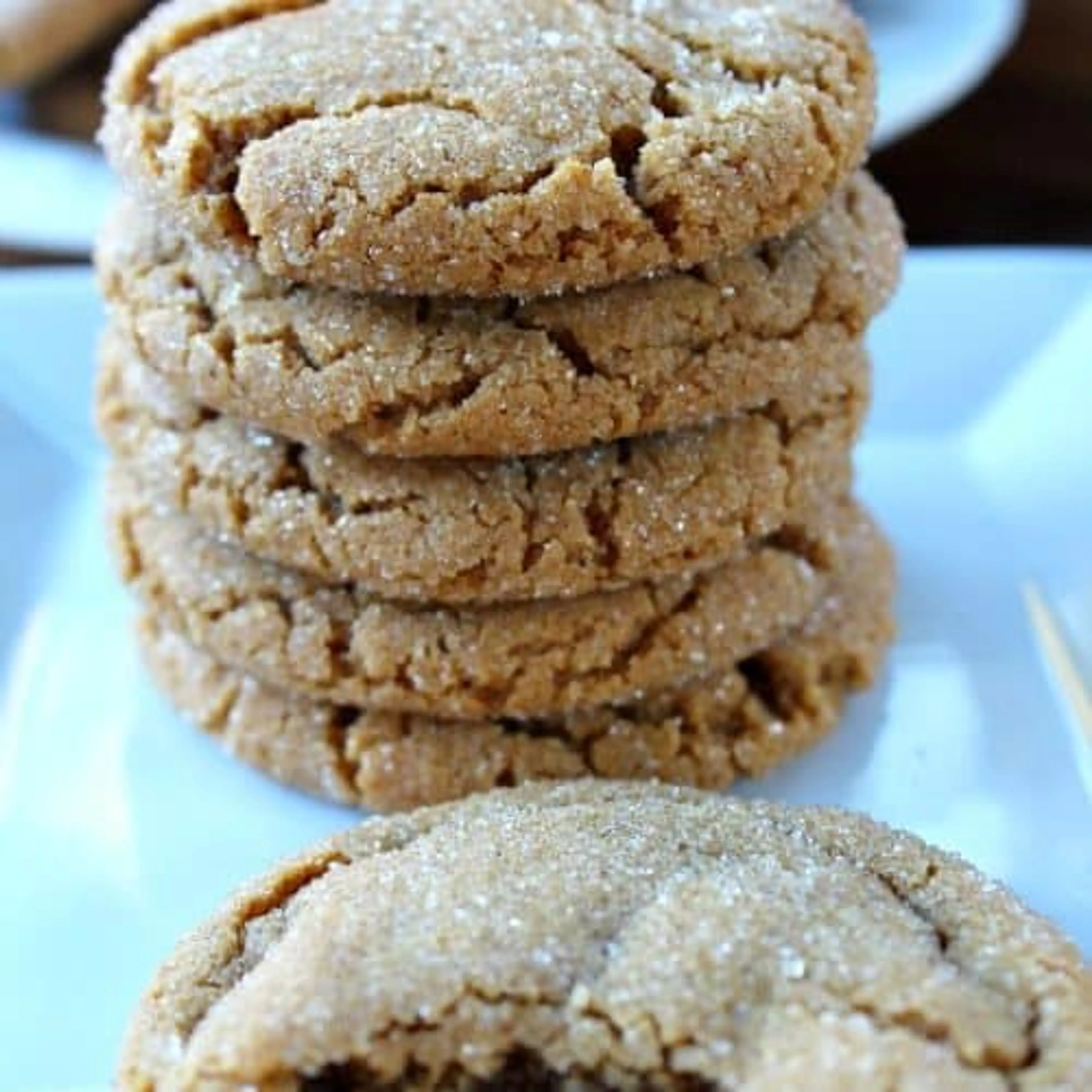 Soft Chewy Molasses Cookies